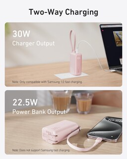 Foto 4 | Cargador Usb-c Power Bank Anker De 5000 Mah Y 30 W Para Iphone 15 - Venta Internacional.