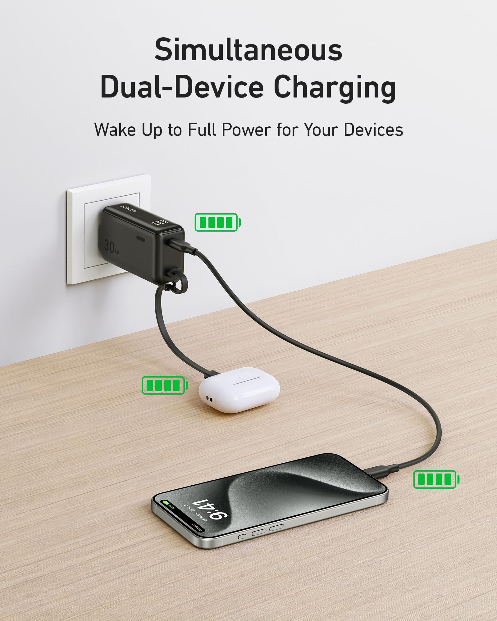 Foto 6 pulgar | Cargador Usb-c Power Bank Anker De 5000 Mah Y 30 W Para Iphone 15 - Venta Internacional.