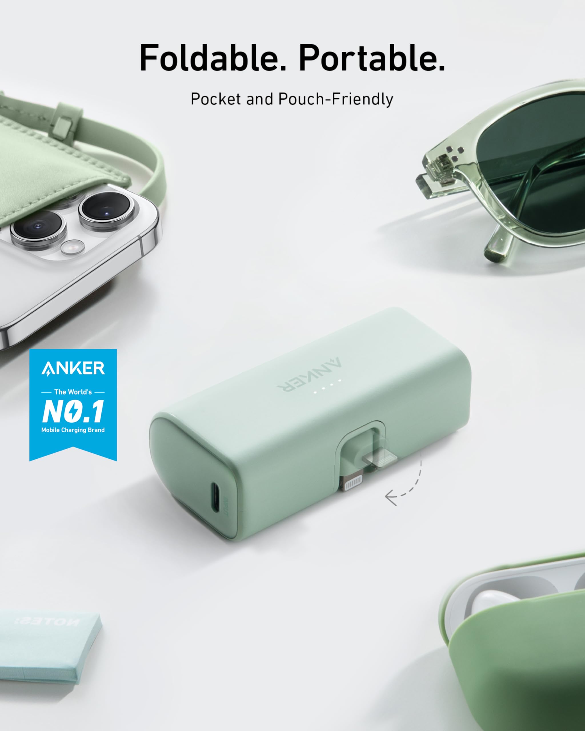 Foto 4 pulgar | Batería Externa Anker Nano De 5000 Mah Y 12 W Con Conector Lightning - Venta Internacional.