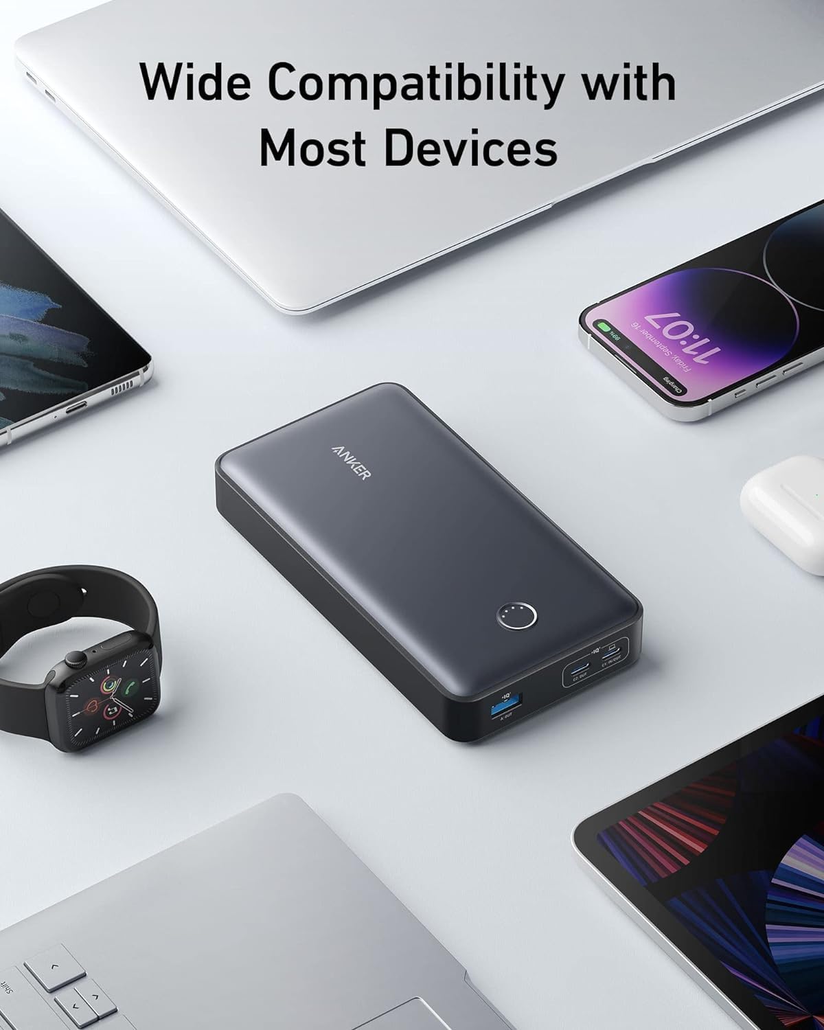 Foto 4 pulgar | Batería Externa Anker Powercore 24k 24,000 Mah 65w Para Macbook - Venta Internacional.