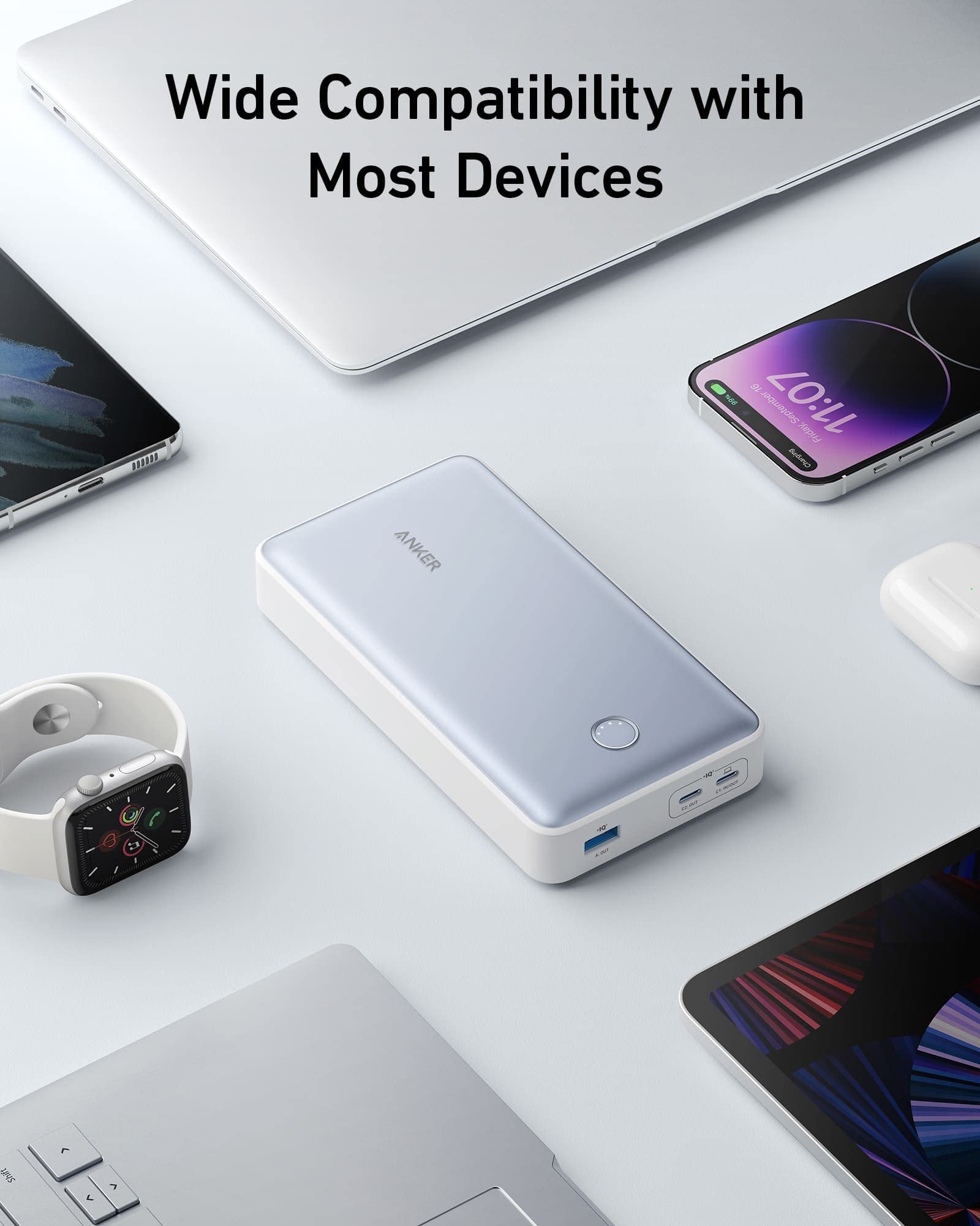 Foto 5 pulgar | Batería Externa Anker Powercore 24k 24,000 Mah 65w Para Macbook - Venta Internacional.