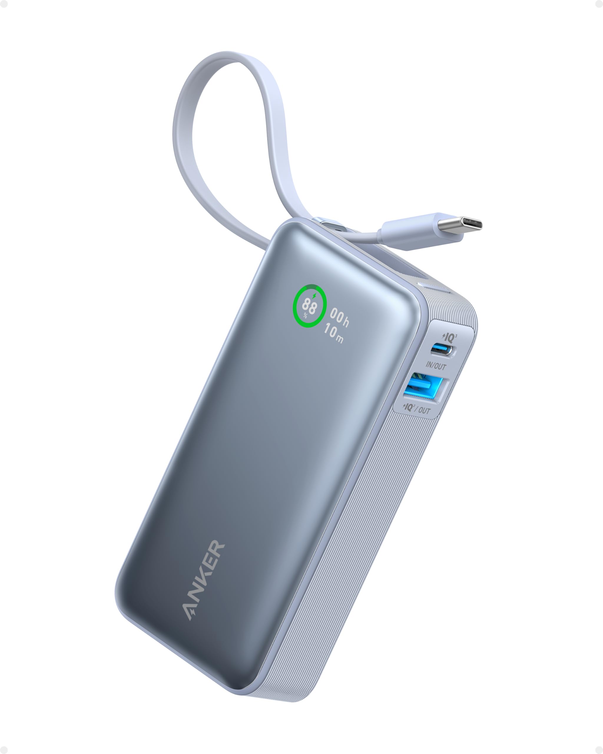 Foto 2 pulgar | Power Bank Anker Nano De 10 000 Mah Y 30 W Con Cable Usb-c Para Iphone - Venta Internacional.