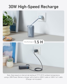 Foto 5 | Power Bank Anker Nano De 10 000 Mah Y 30 W Con Cable Usb-c Para Iphone - Venta Internacional.