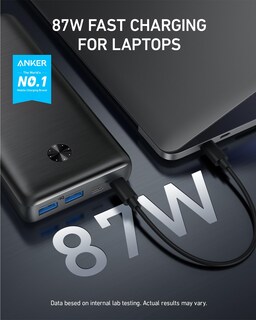 Foto 2 | Power Bank Anker Powercore 26k De 25.600 Mah Con Cargador Usb-c De 65 W - Venta Internacional.