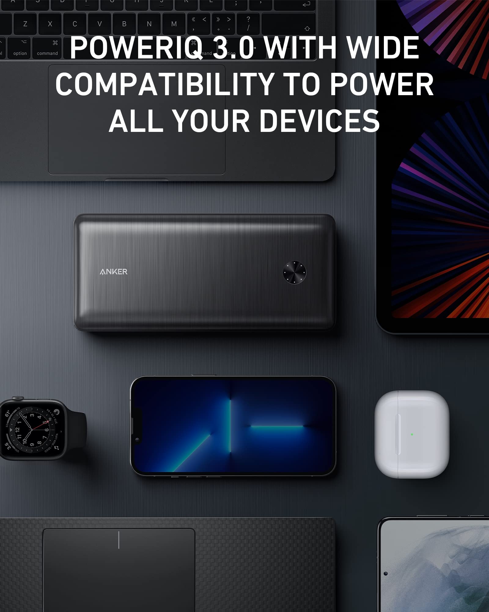 Foto 6 pulgar | Power Bank Anker Powercore 26k De 25.600 Mah Con Cargador Usb-c De 65 W - Venta Internacional.