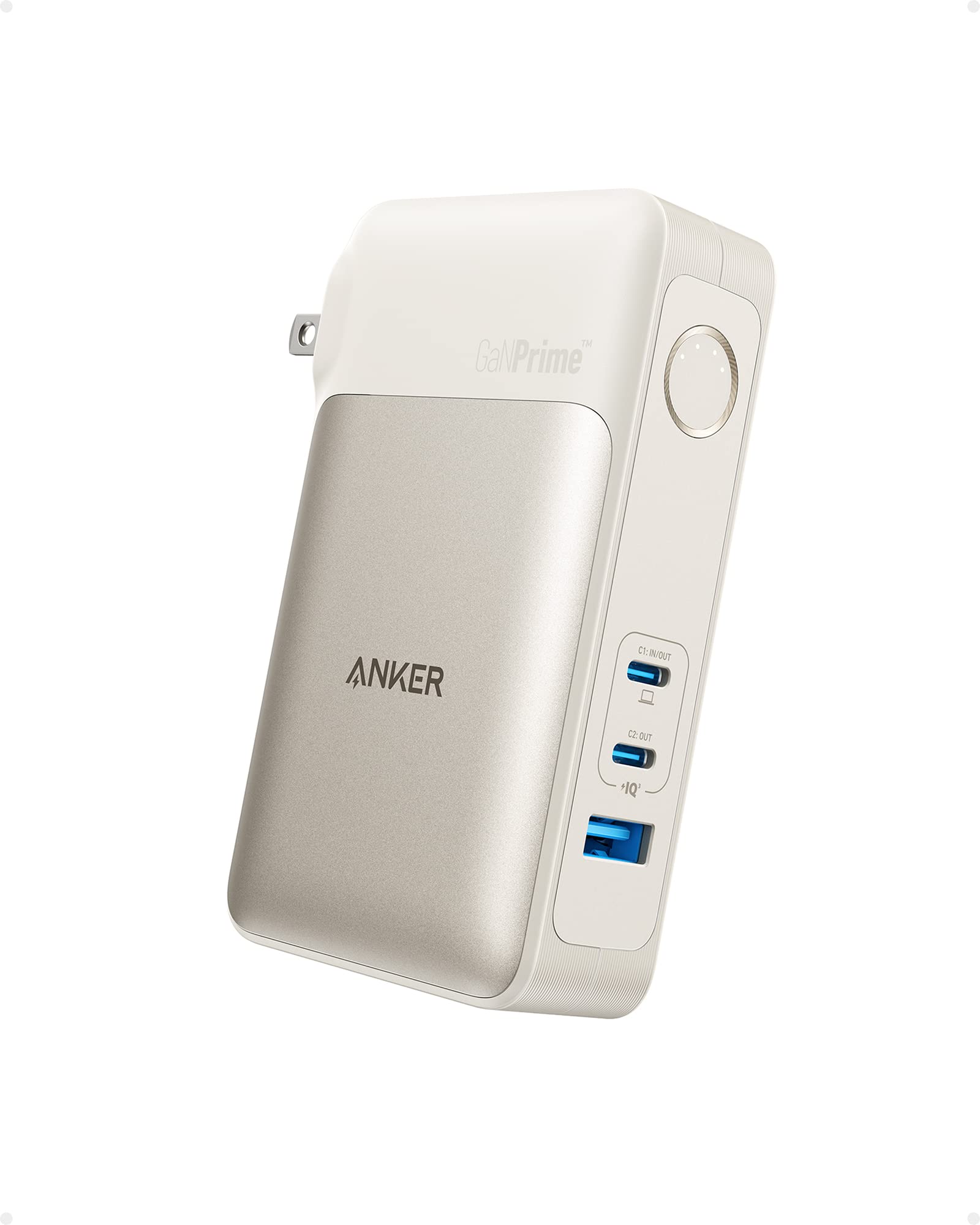 Foto 2 pulgar | Power Bank Anker Ganprime Usb-c De 10.000 Mah Y 30 W Con Cargador De Pared De 65 W - Venta Internacional.