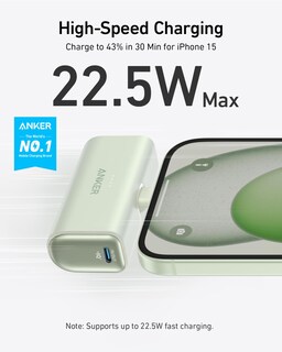 Foto 2 | Cargador Portátil Anker Nano Power Bank De 5000 Mah Y 22,5 W - Venta Internacional.