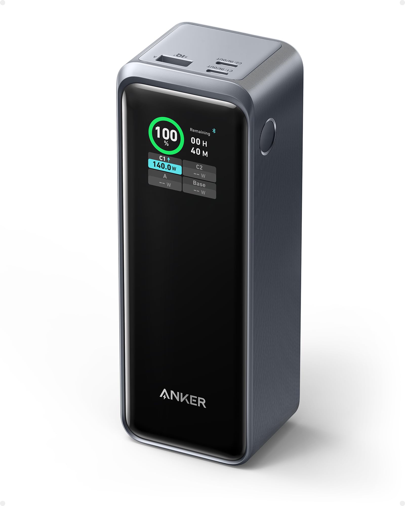 Batería Externa Anker Prime 27.650 Mah, 3 Puertos Y 250 W Con Aplicación Inteligente - Venta Internacional.