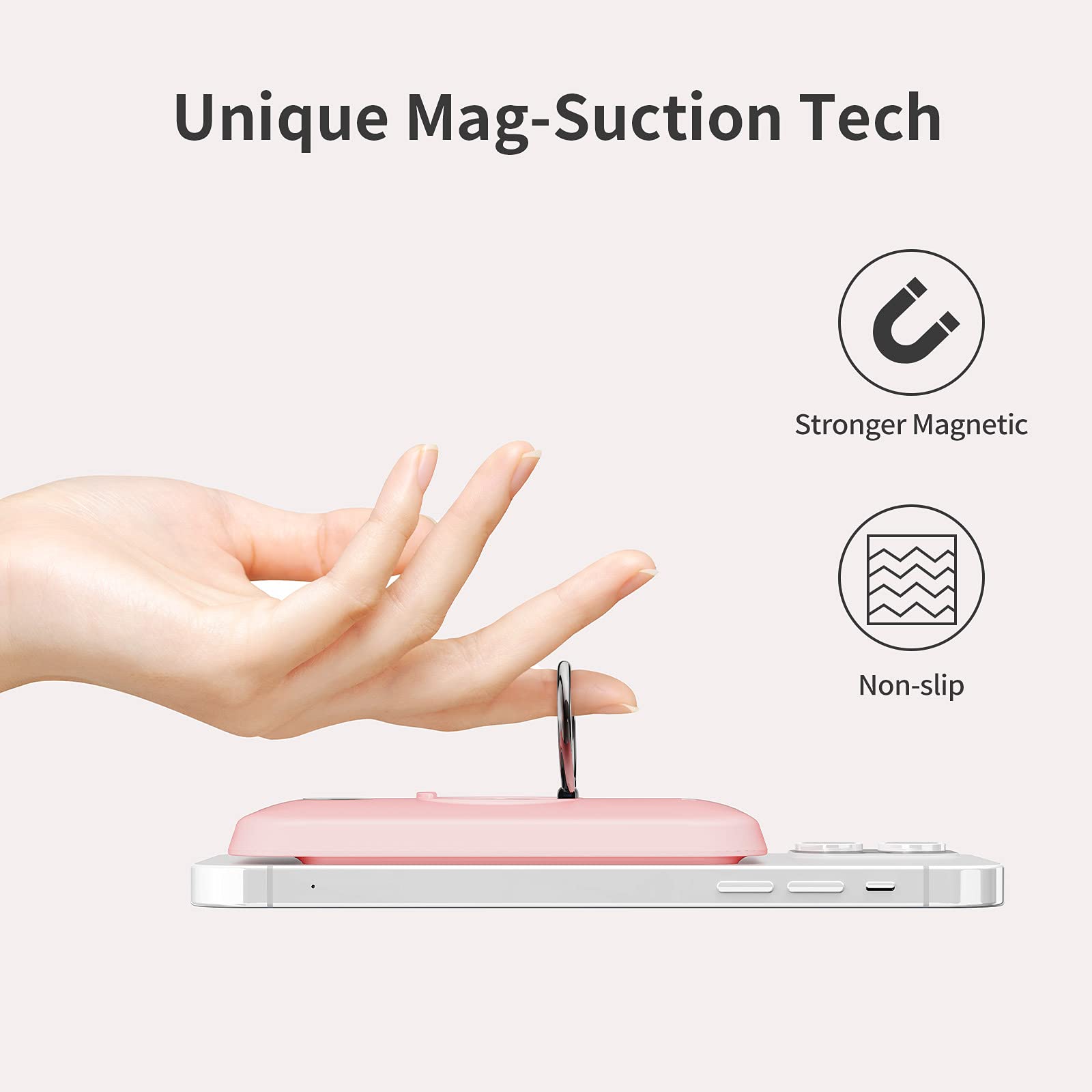 Foto 4 pulgar | Cargador Inalámbrico Magnético Power Bank Iwalk De 6000 Mah Para Iphone - Venta Internacional.