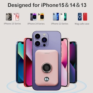 Foto 5 | Cargador Inalámbrico Magnético Power Bank Iwalk De 6000 Mah Para Iphone - Venta Internacional.