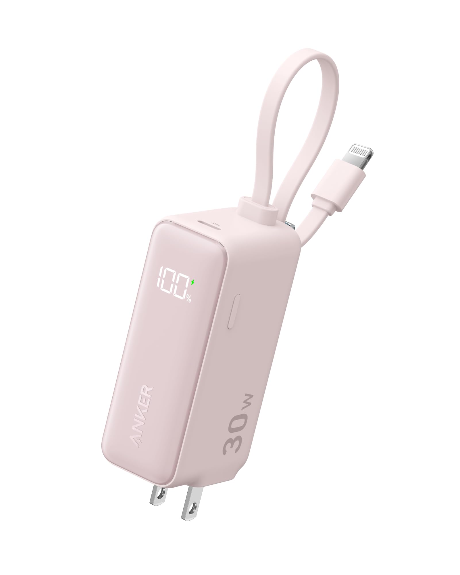Foto 2 pulgar | Power Bank Anker 10.000 Mah Con Cable Lightning De 30 W Para iPhone - Venta Internacional