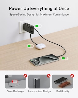 Foto 5 | Power Bank Anker 10.000 Mah Con Cable Lightning De 30 W Para iPhone - Venta Internacional