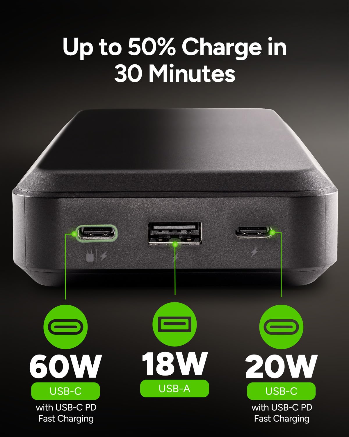 Foto 3 | Banco De Energía Portátil Mophie Powerstation Laptop Prime27 27000 Mah - Venta Internacional.
