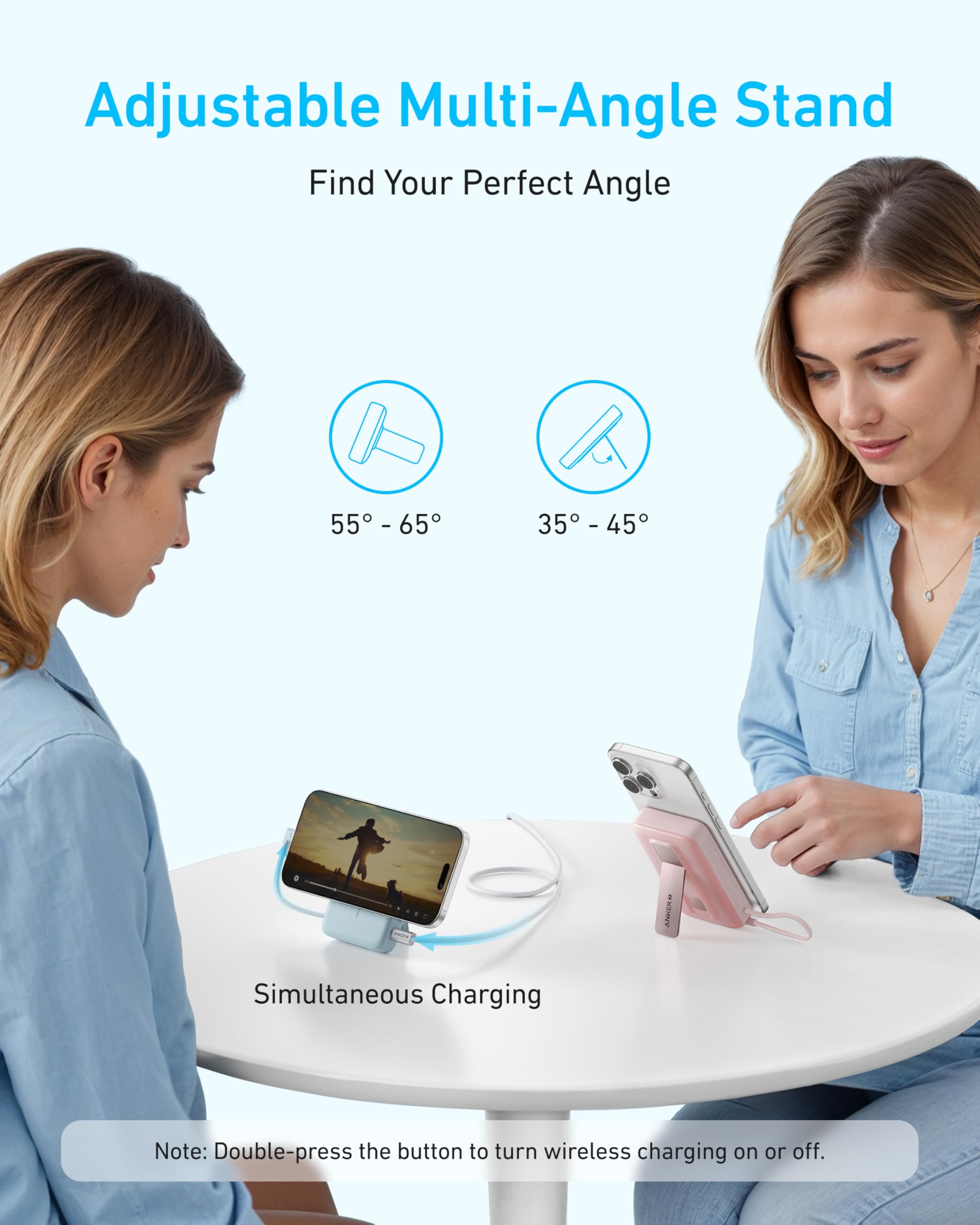 Foto 5 pulgar | Batería Externa Anker Zolo Magnetic De 10.000 Mah Con Carga Rápida De 30 W - Venta Internacional.