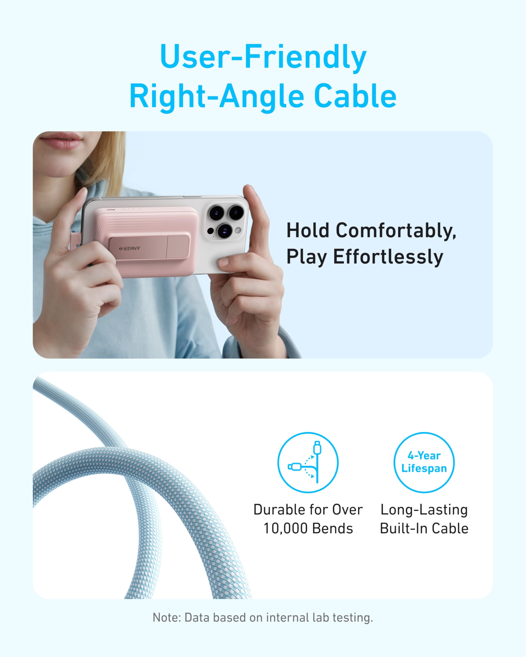 Foto 6 pulgar | Batería Externa Anker Zolo Magnetic De 10.000 Mah Con Carga Rápida De 30 W - Venta Internacional.