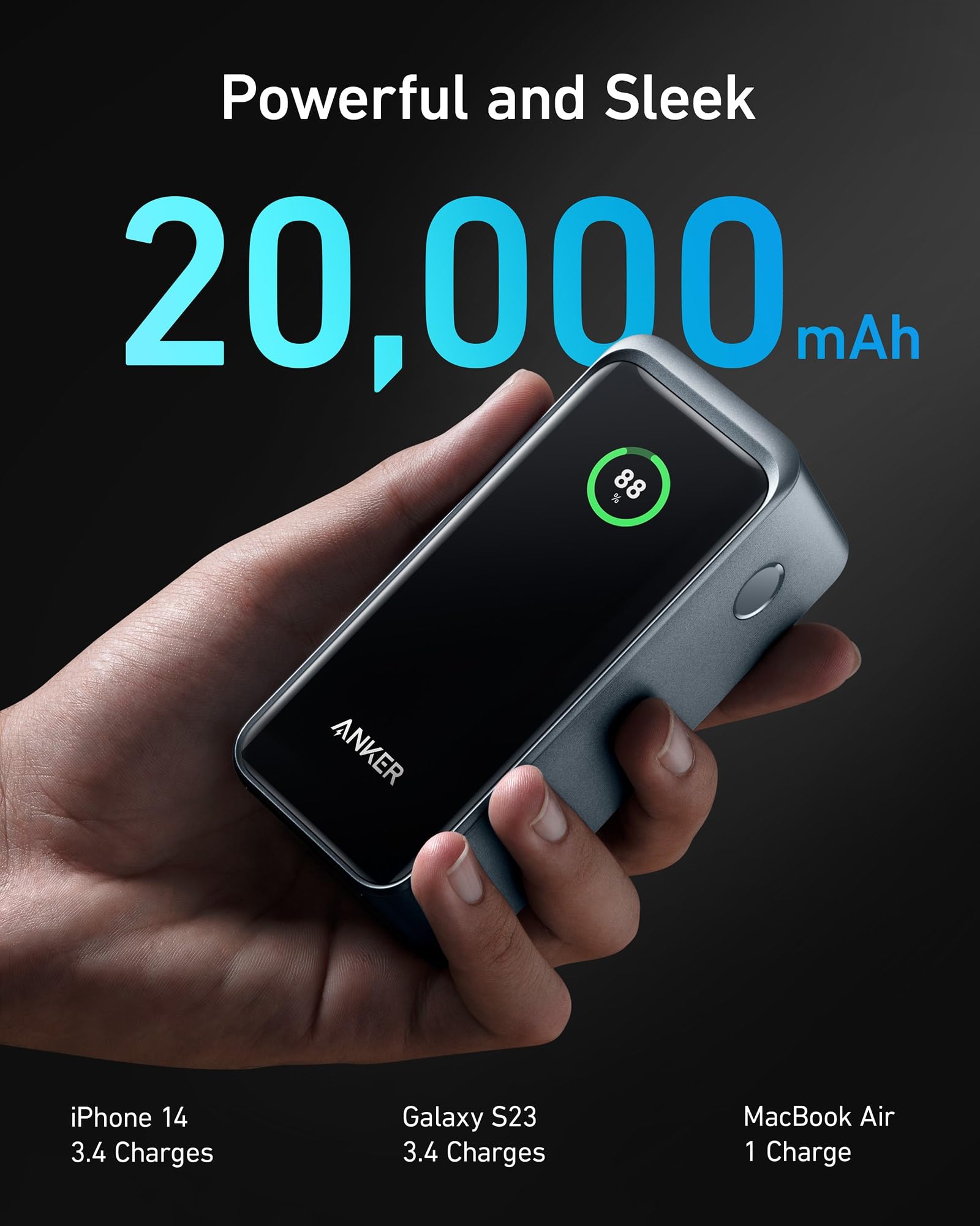 Foto 5 pulgar | Power Bank Anker Prime De 200 W, 20 000 Mah Con Base De Carga De 100 W - Venta Internacional.