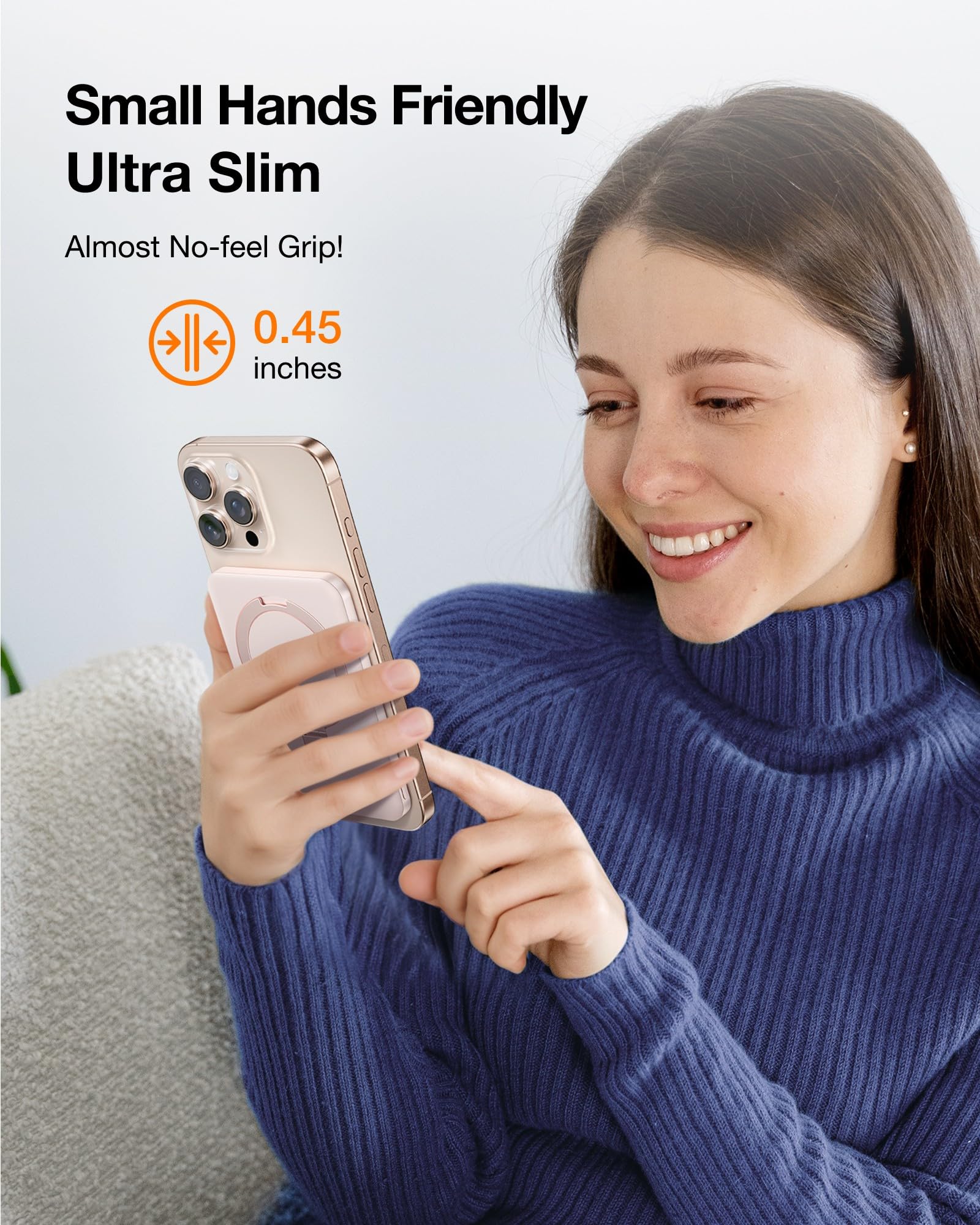 Foto 4 pulgar | Cargador Portátil Power Bank Torras 0.45 Slim 5000 Mah Para Iphone - Venta Internacional.