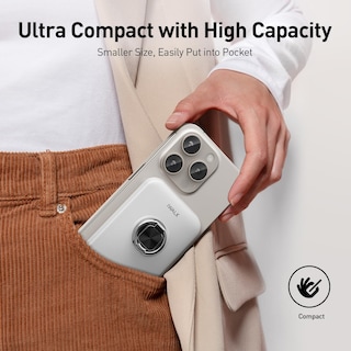 Foto 2 | Cargador Portátil Iwalk Magnetic De 10.000 Mah Para Iphone Con Soporte - Venta Internacional.
