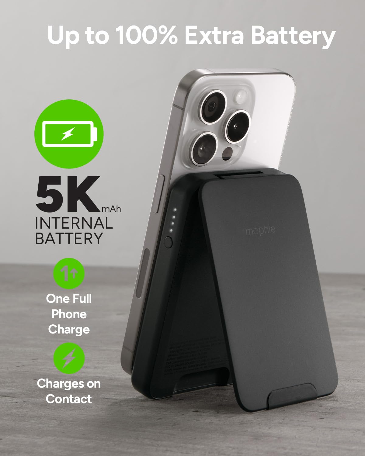 Foto 4 pulgar | Cargador Portátil Mophie Snap+ Juice Pack Mini 5000 Mah - Venta Internacional.