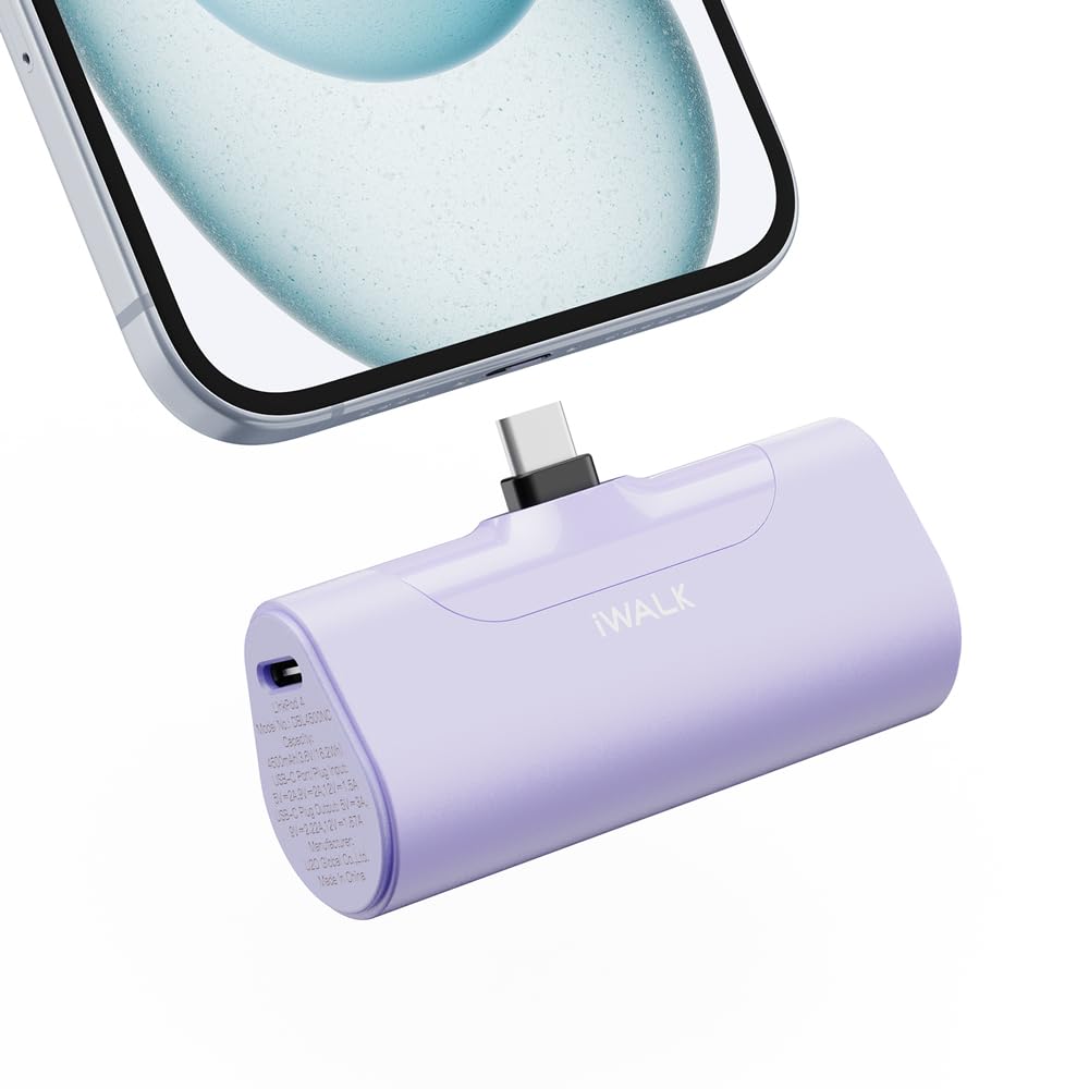 Foto 2 pulgar | Cargador Portátil Iwalk Para Iphone 15 4500 Mah 20 W Usb-c - Venta Internacional.