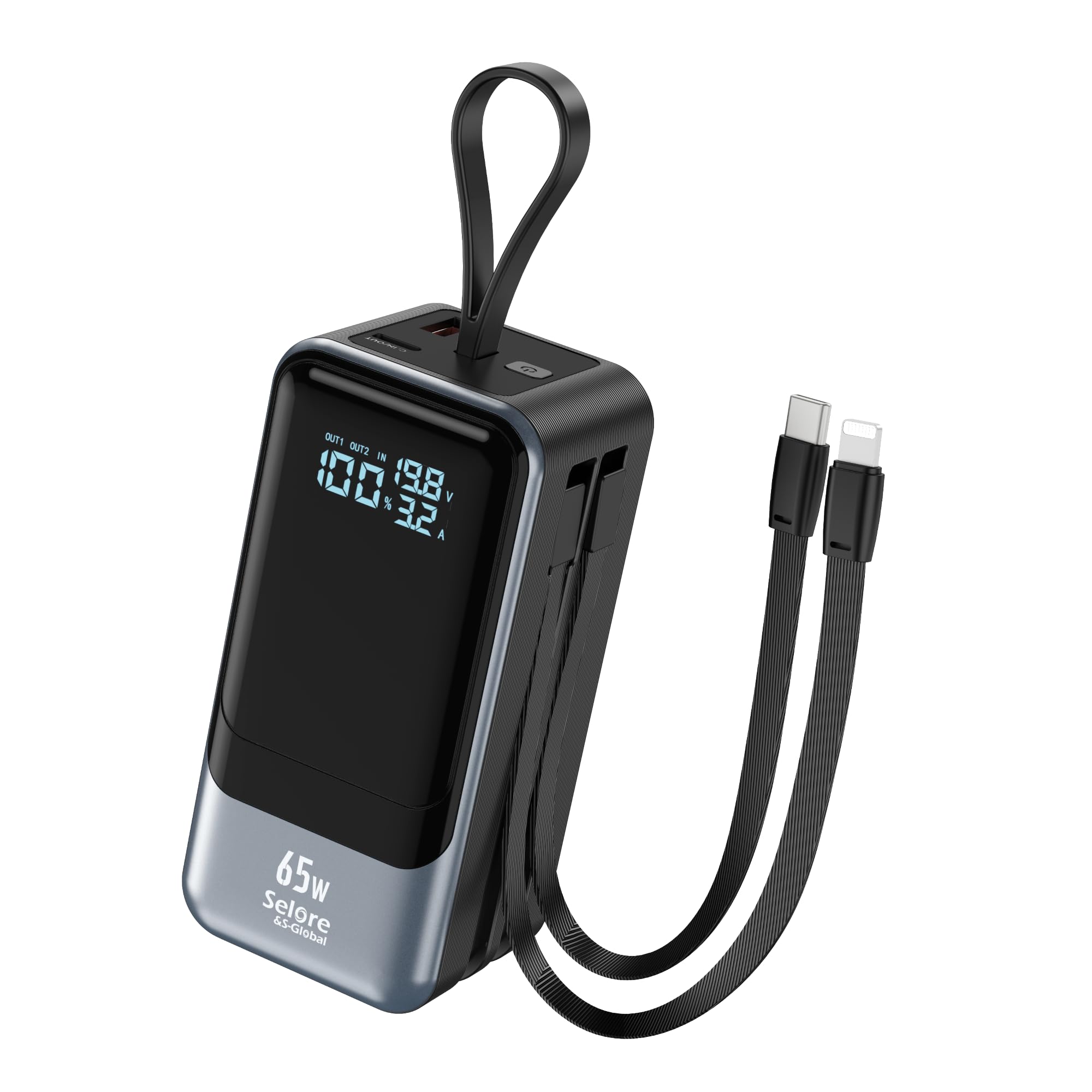 Foto 2 pulgar | Paquete De Baterías Portátiles Power Bank Selore De 65 W Para Computadora Portátil - Venta Internacional.