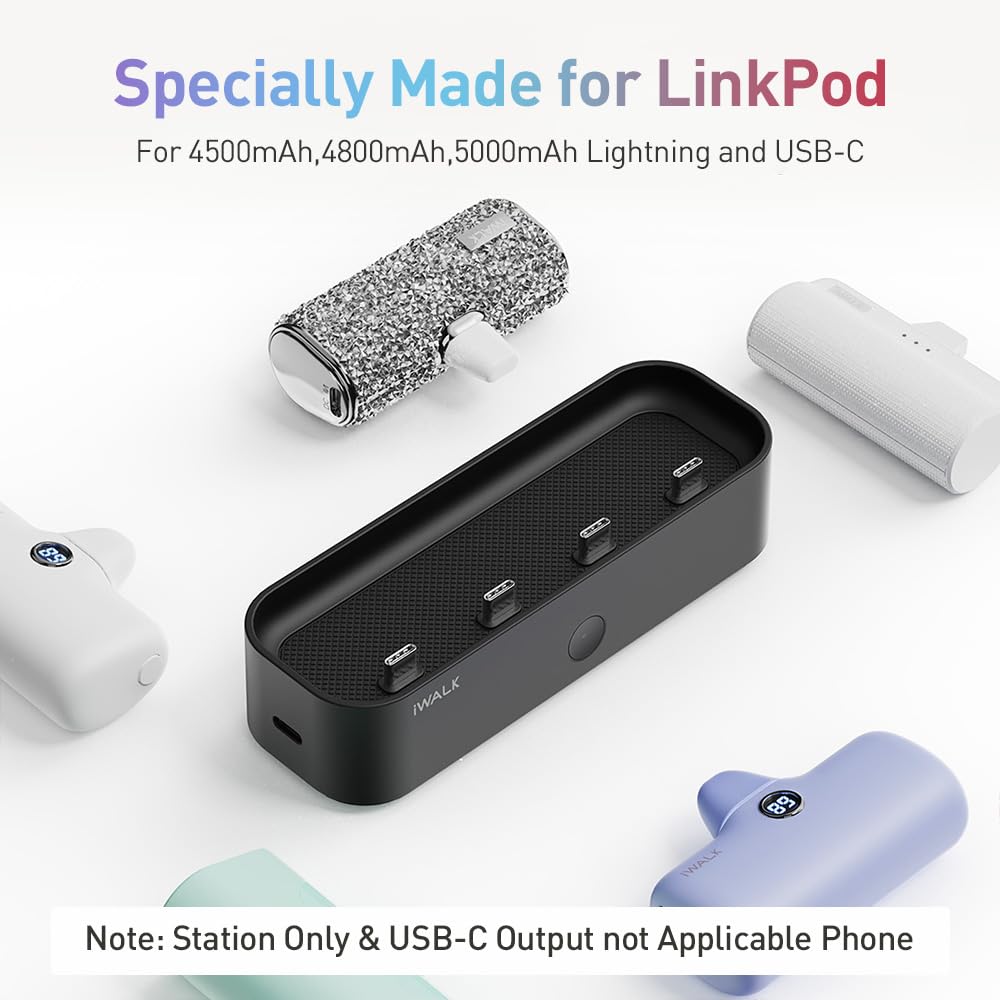 Foto 4 pulgar | Estación De Carga Iwalk Para Cargador Portátil 4500 Mah-5000 Mah - Venta Internacional.