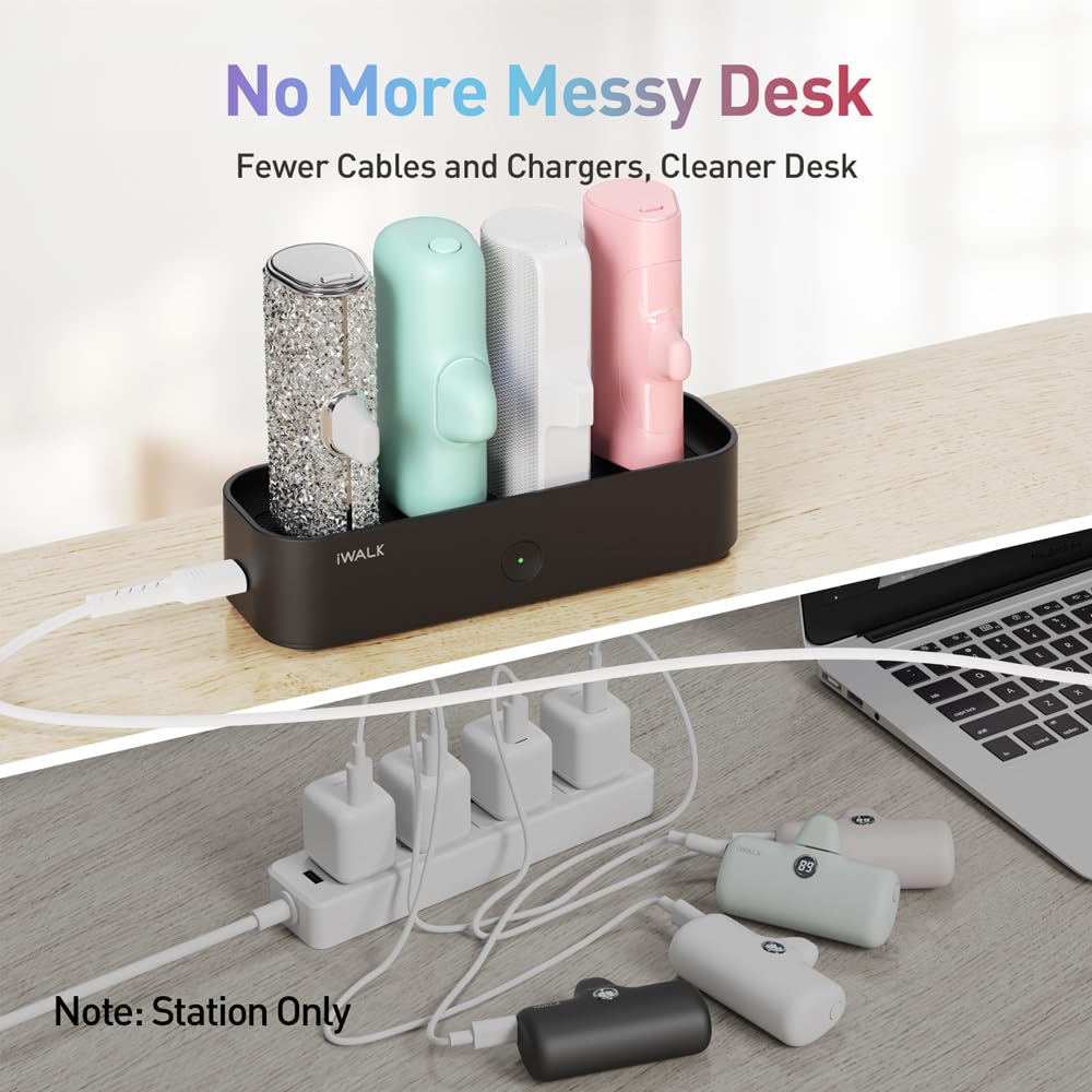 Foto 6 pulgar | Estación De Carga Iwalk Para Cargador Portátil 4500 Mah-5000 Mah - Venta Internacional.