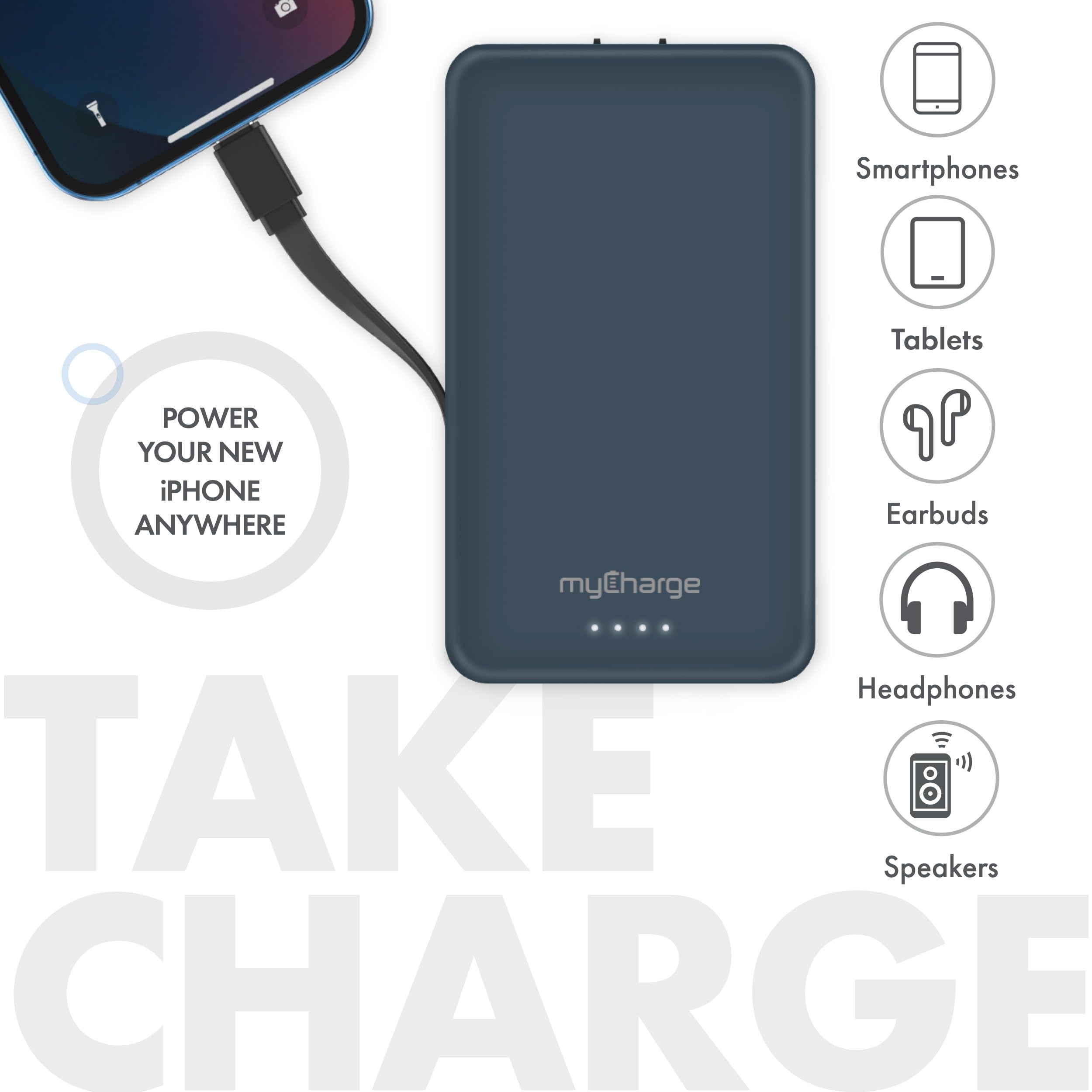 Foto 5 pulgar | Cargador Portátil Mycharge Power + Plug Usb-c De 10.000 Mah - Venta Internacional.