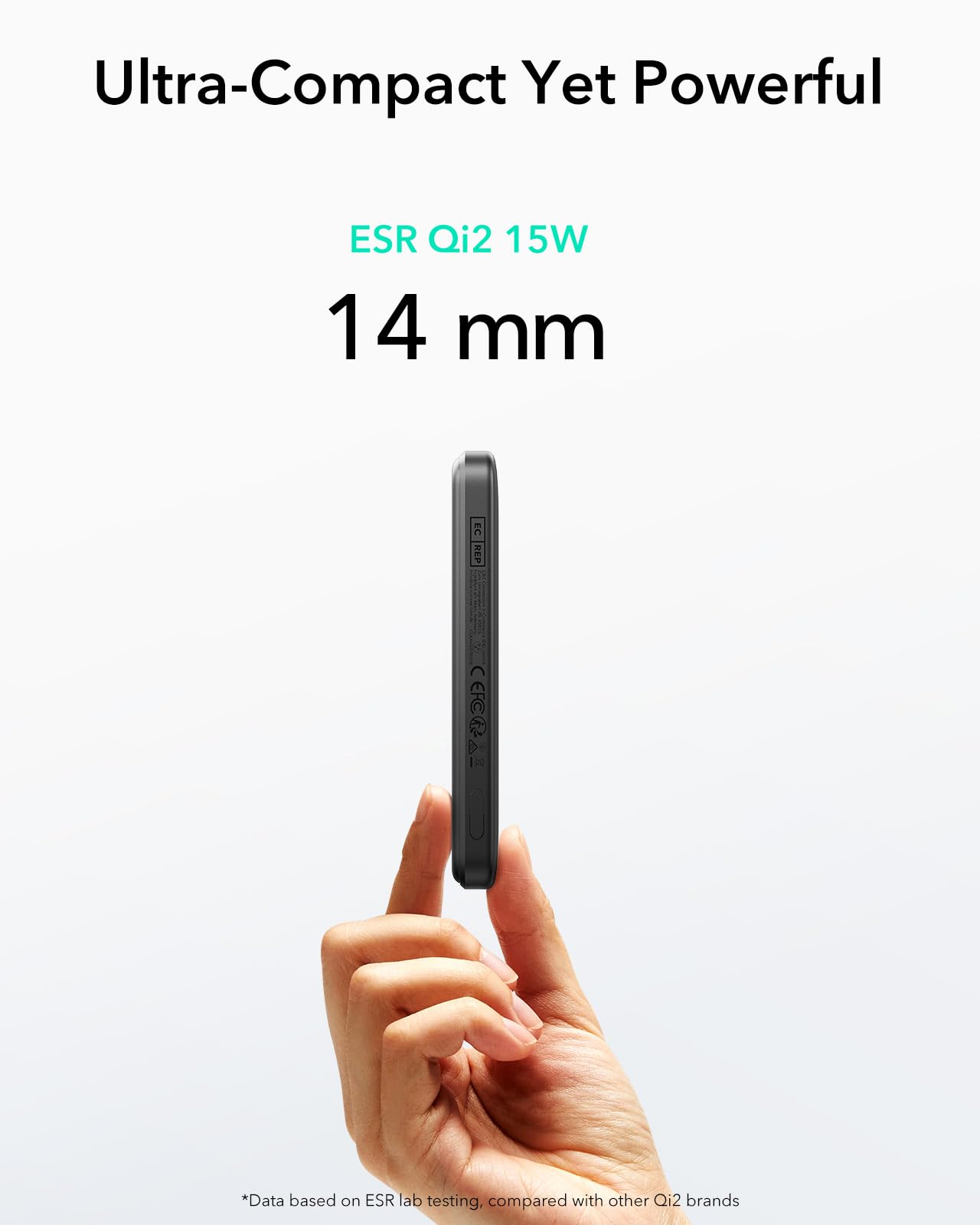 Foto 5 pulgar | Paquete De Baterías Esr Qi2 Certificado Magsafe 5000 Mah 15 W Negro - Venta Internacional.