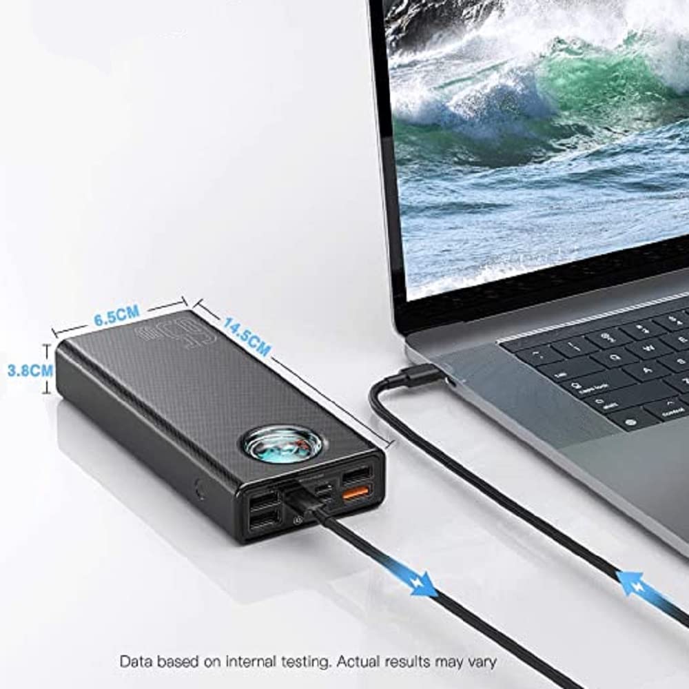 Foto 7 pulgar | Cargador Portátil Power Bank Baseus De 30 000 Mah Y 65 W, Color Blanco - Venta Internacional.