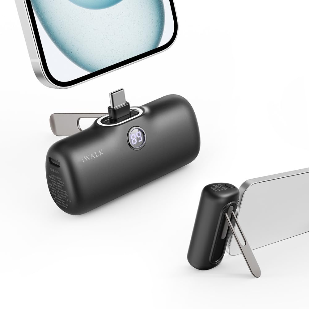 Foto 2 pulgar | Cargador Portátil Iwalk 5000mah 20w Pd De Carga Rápida Usb-c - Venta Internacional.
