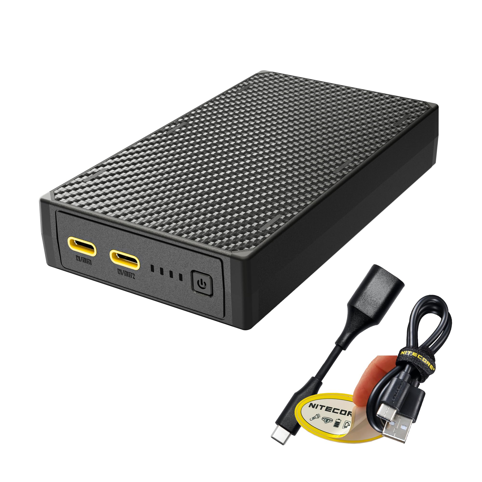 Foto 2 pulgar | Power Bank Nitecore Nb20000 Gen 3 De 20000 Mah Con Cable Usb-c - Venta Internacional.
