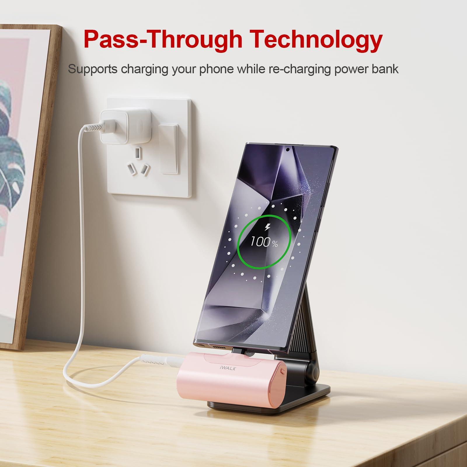 Foto 6 pulgar | Cargador Portátil Iwalk 4500mah Usb-c Para Iphone Y Android - Venta Internacional.