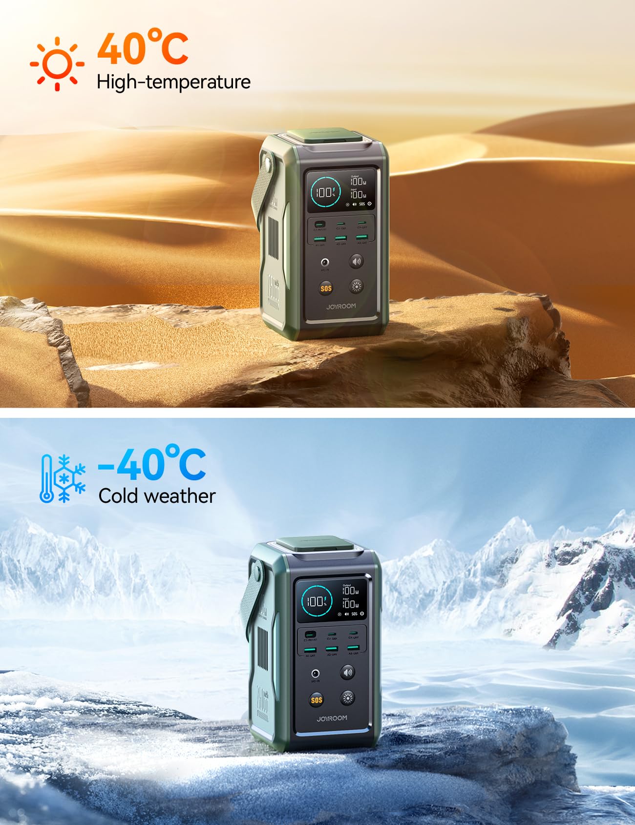 Foto 4 | Central Eléctrica Portátil Joyroom 75000mah 240wh Con Luz Led - Venta Internacional.