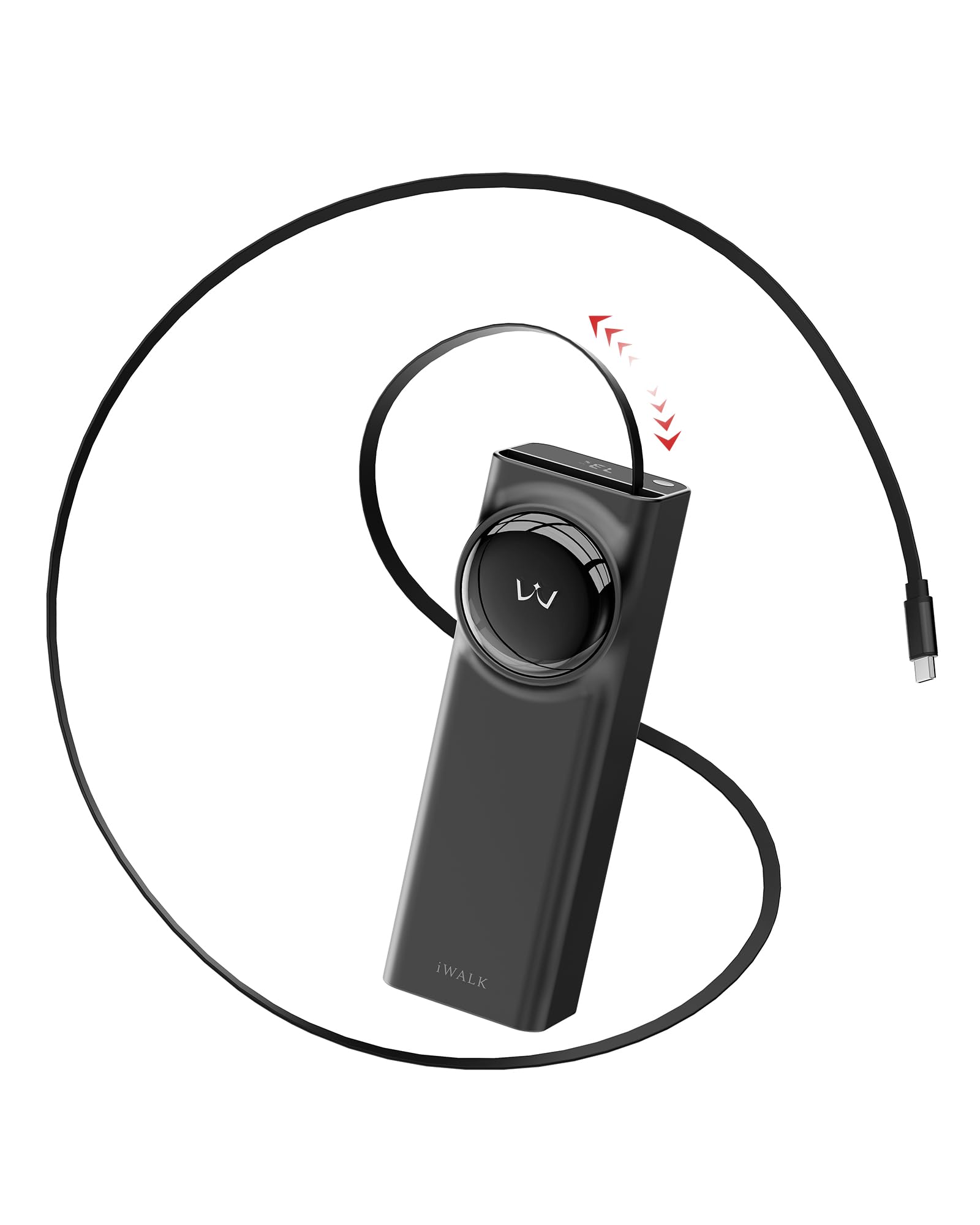 Foto 2 pulgar | Power Bank Iwalk Reel De 20000 Mah Y 65 W Con Cable Usb-c Retráctil - Venta Internacional.