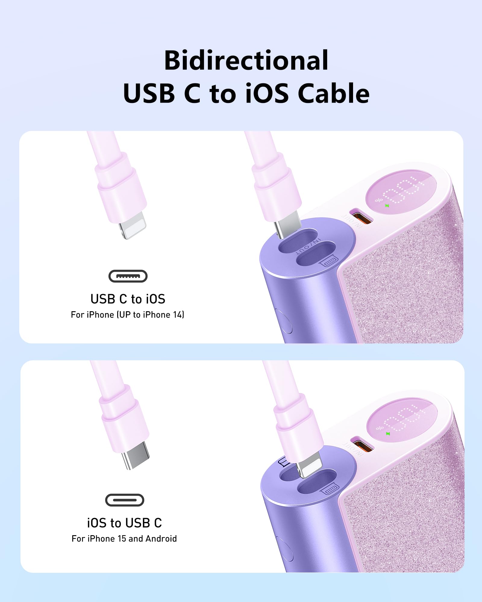 Foto 5 pulgar | Cargador Portátil Compacto Power Bank Veger De 10000 Mah Y 20 W - Venta Internacional.