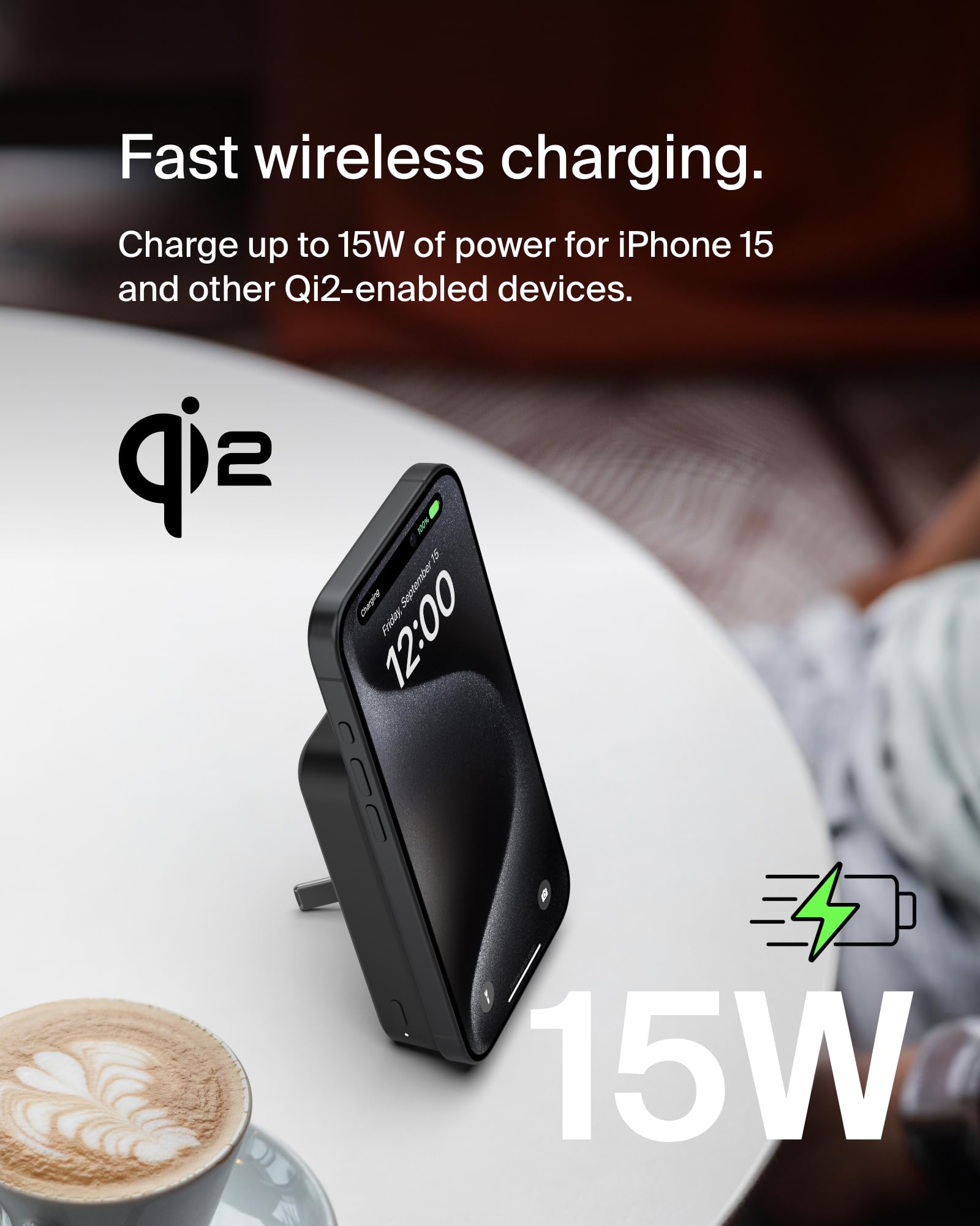 Foto 3 pulgar | Banco De Energía Inalámbrico Belkin Boostcharge Pro 10.000 Mah Negro - Venta Internacional.