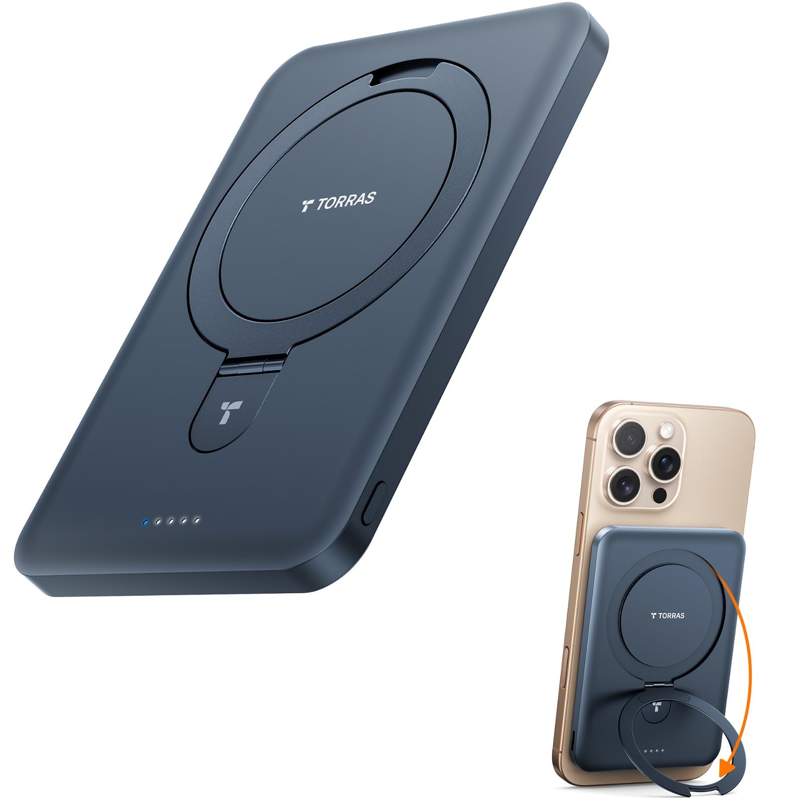 Cargador Portátil Power Bank Torras 0.45 Slim 5000mah - Venta Internacional.