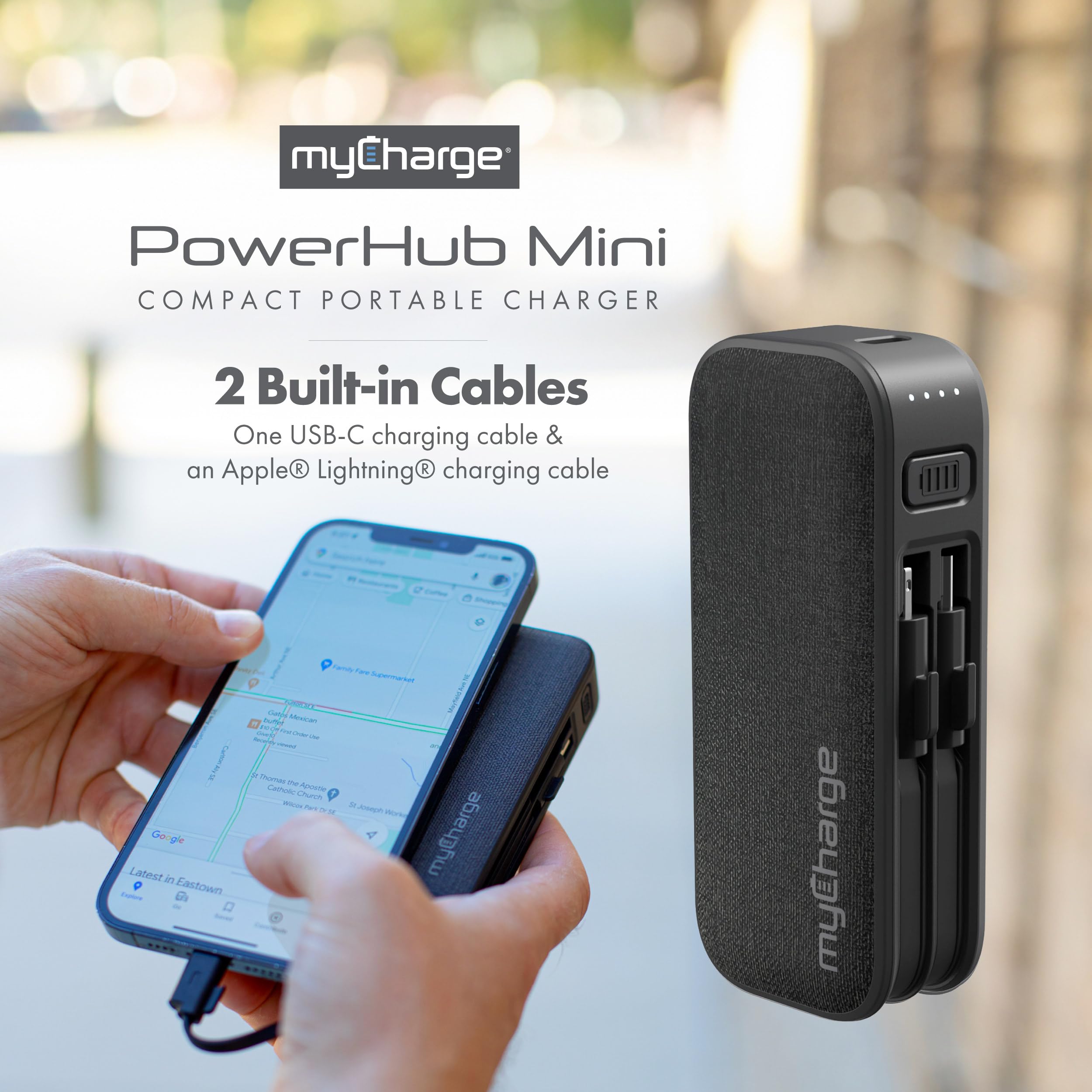 Foto 3 pulgar | Cargador Portátil Mycharge Powerhub Mini 3000 Mah Negro - Venta Internacional.