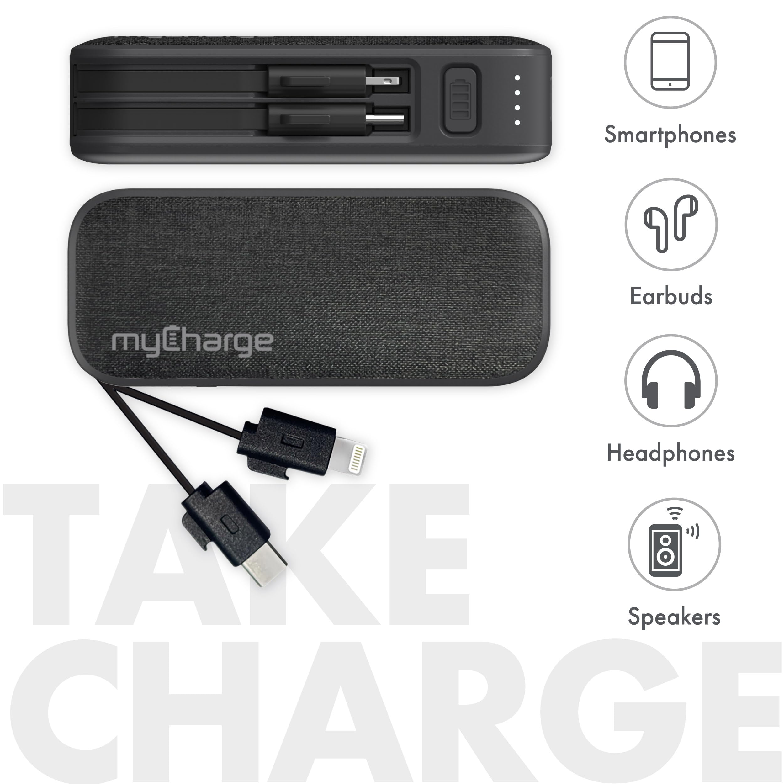 Foto 5 pulgar | Cargador Portátil Mycharge Powerhub Mini 3000 Mah Negro - Venta Internacional.