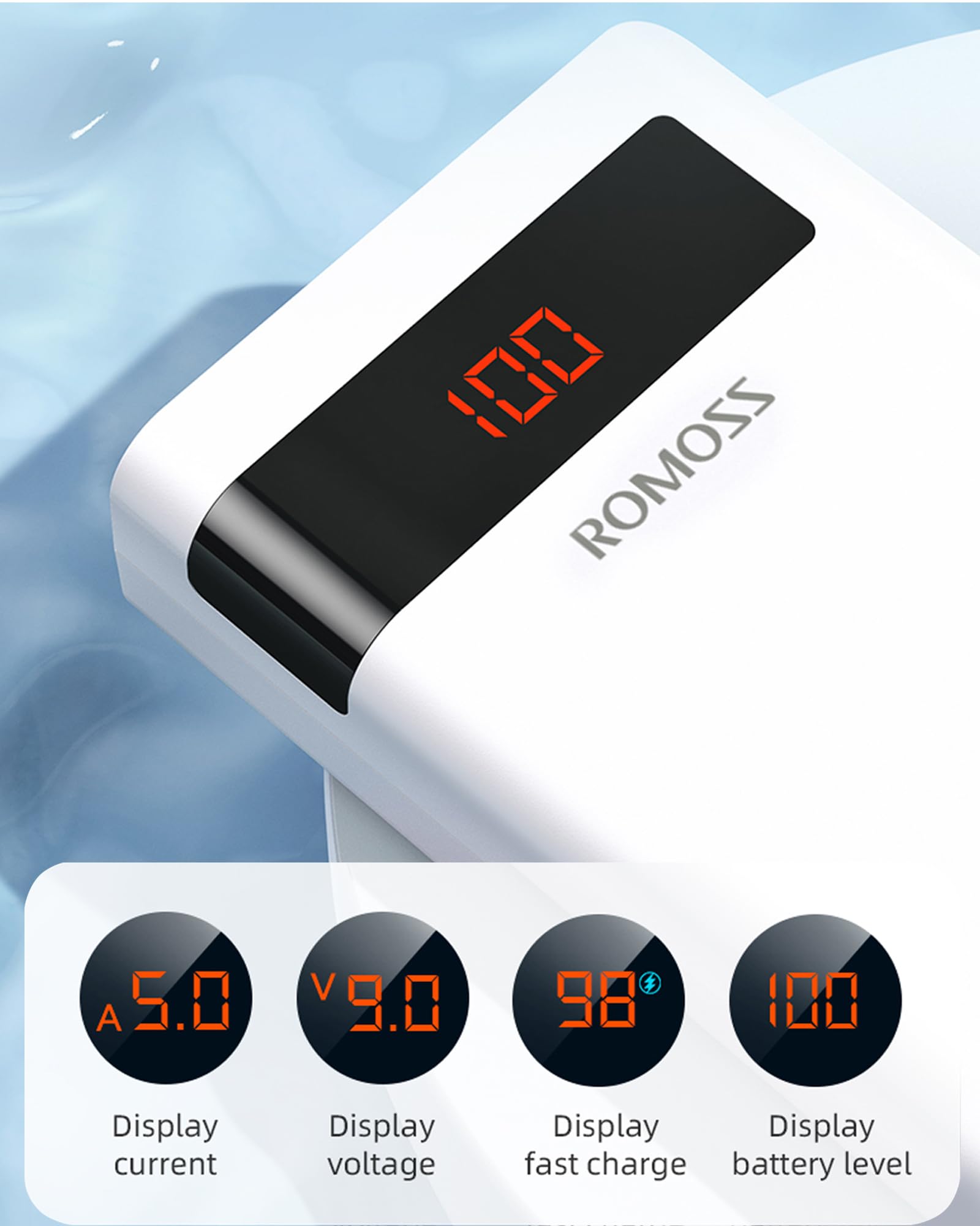 Foto 8 pulgar | Batería Externa Romoss Sense8pf 30000 Mah 22,5 W Type-c Pd - Venta Internacional.