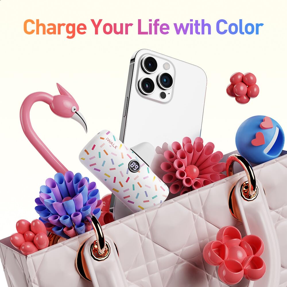 Foto 5 | Cargador Portátil Iwalk Linkpod Pattern 4800 Mah Con Pd De 20 W - Venta Internacional.