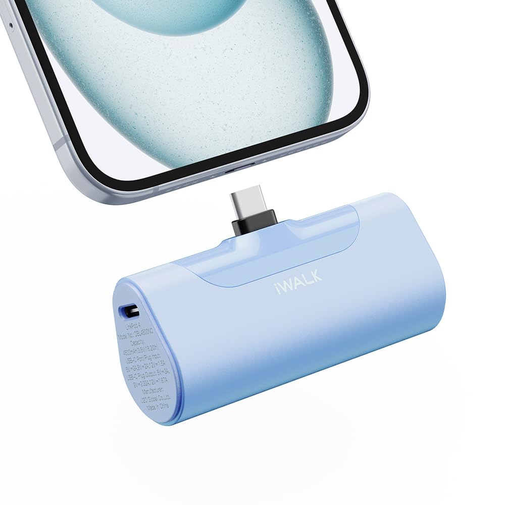 Foto 1 | Cargador Portátil Iwalk Para Iphone 15 4500 Mah Con Usb-c De 20 W - Venta Internacional.
