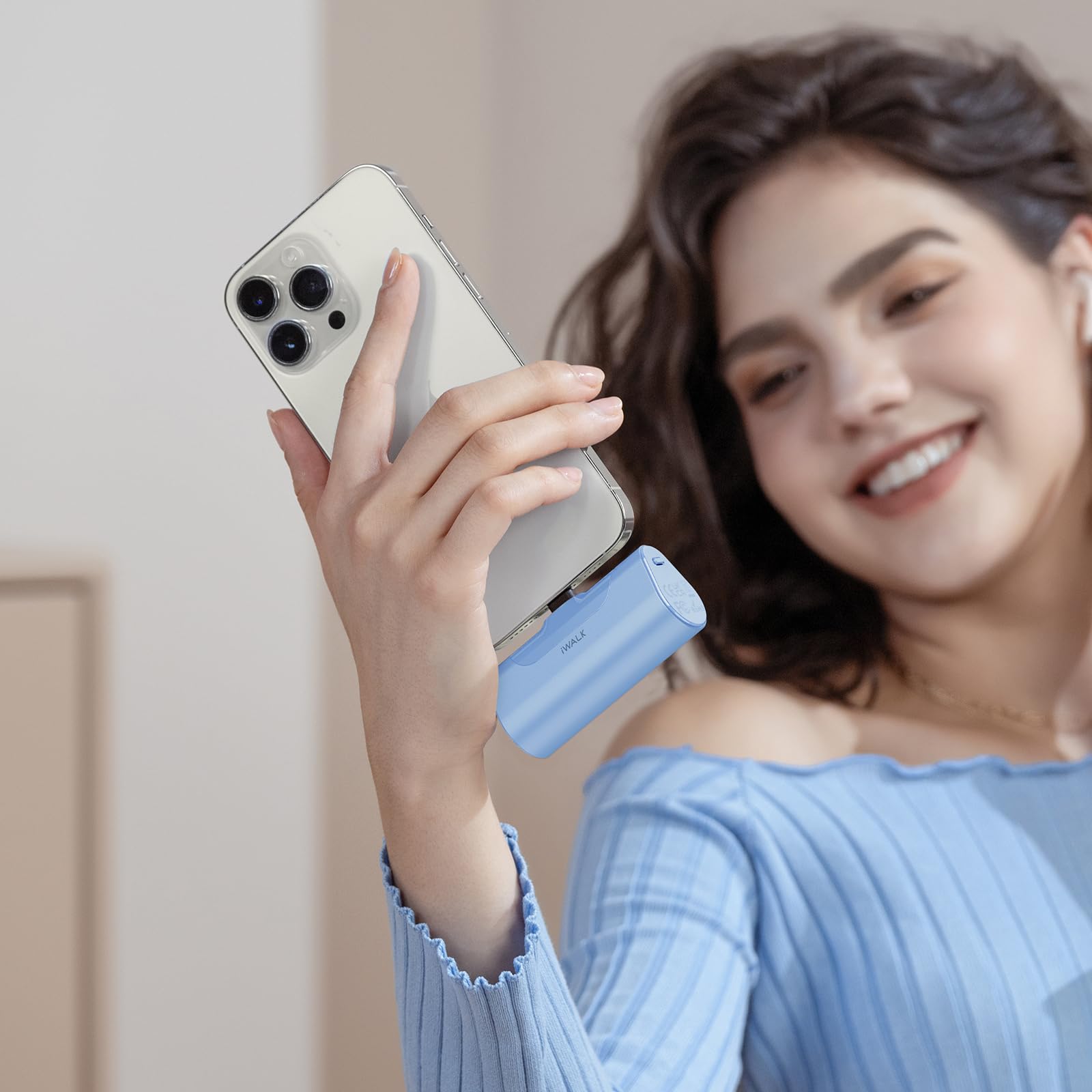 Foto 7 pulgar | Cargador Portátil Iwalk Para Iphone 15 4500 Mah Con Usb-c De 20 W - Venta Internacional.