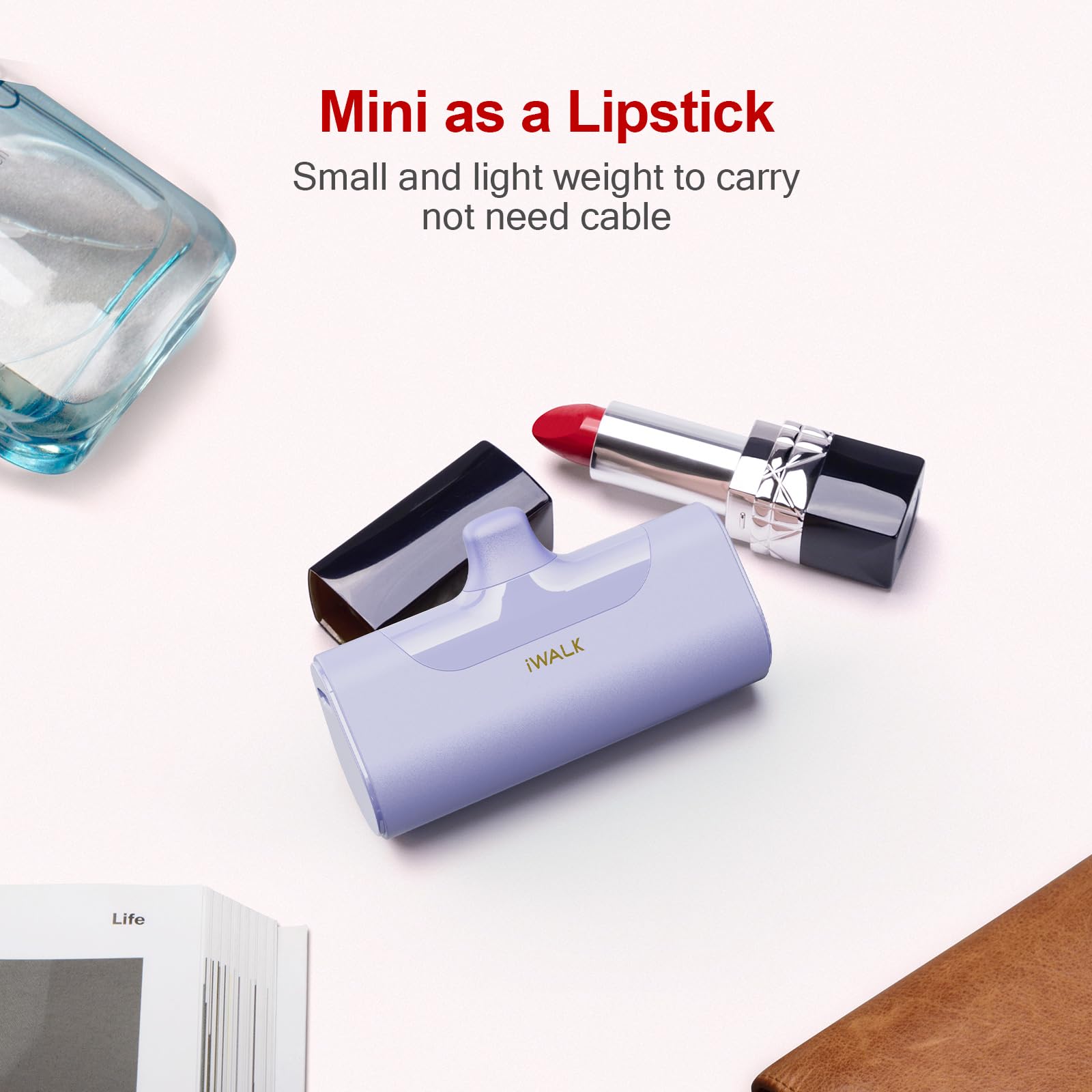 Foto 5 pulgar | Cargador Portátil Iwalk 4500mah Usb-c Para Iphone Y Android - Venta Internacional.