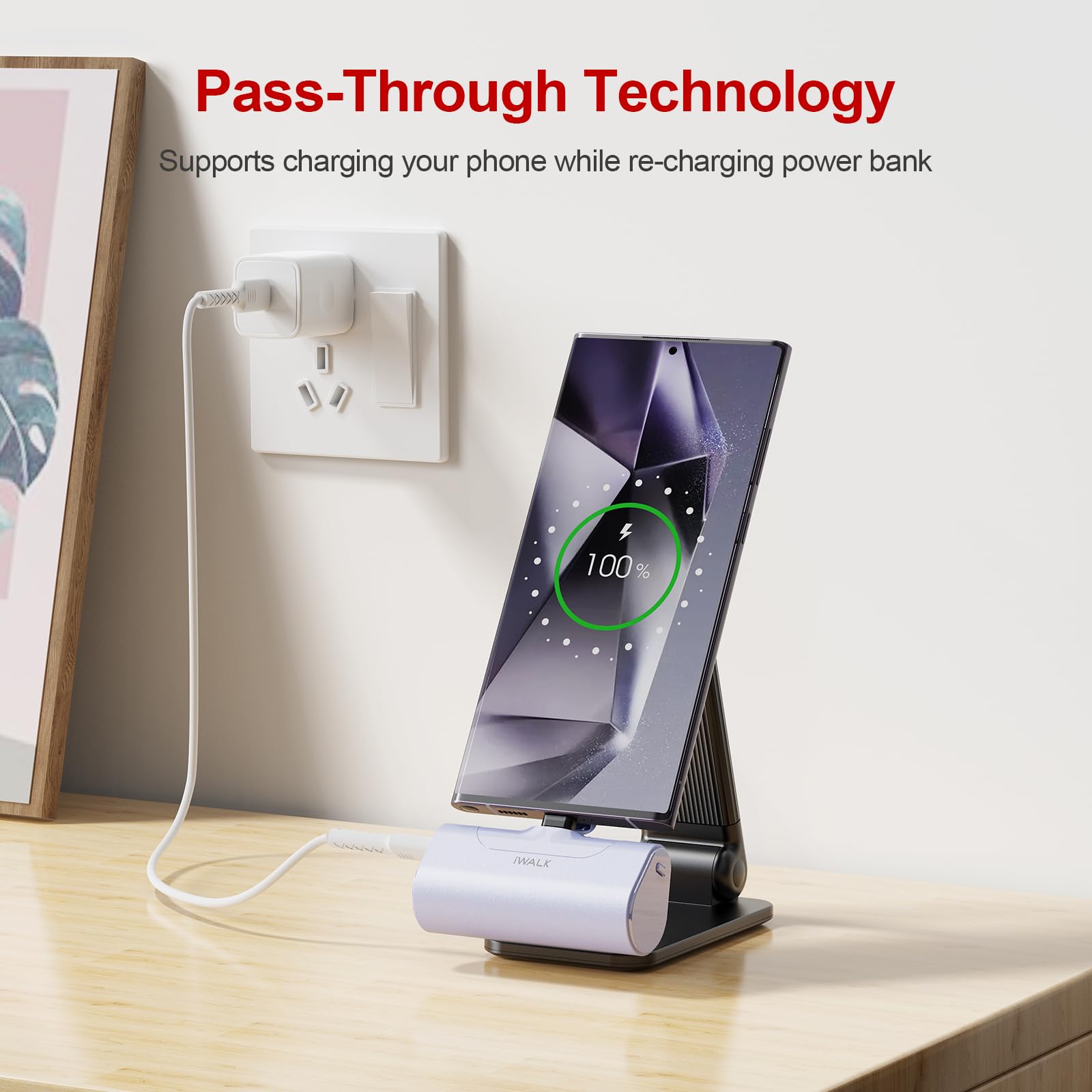 Foto 6 pulgar | Cargador Portátil Iwalk 4500mah Usb-c Para Iphone Y Android - Venta Internacional.