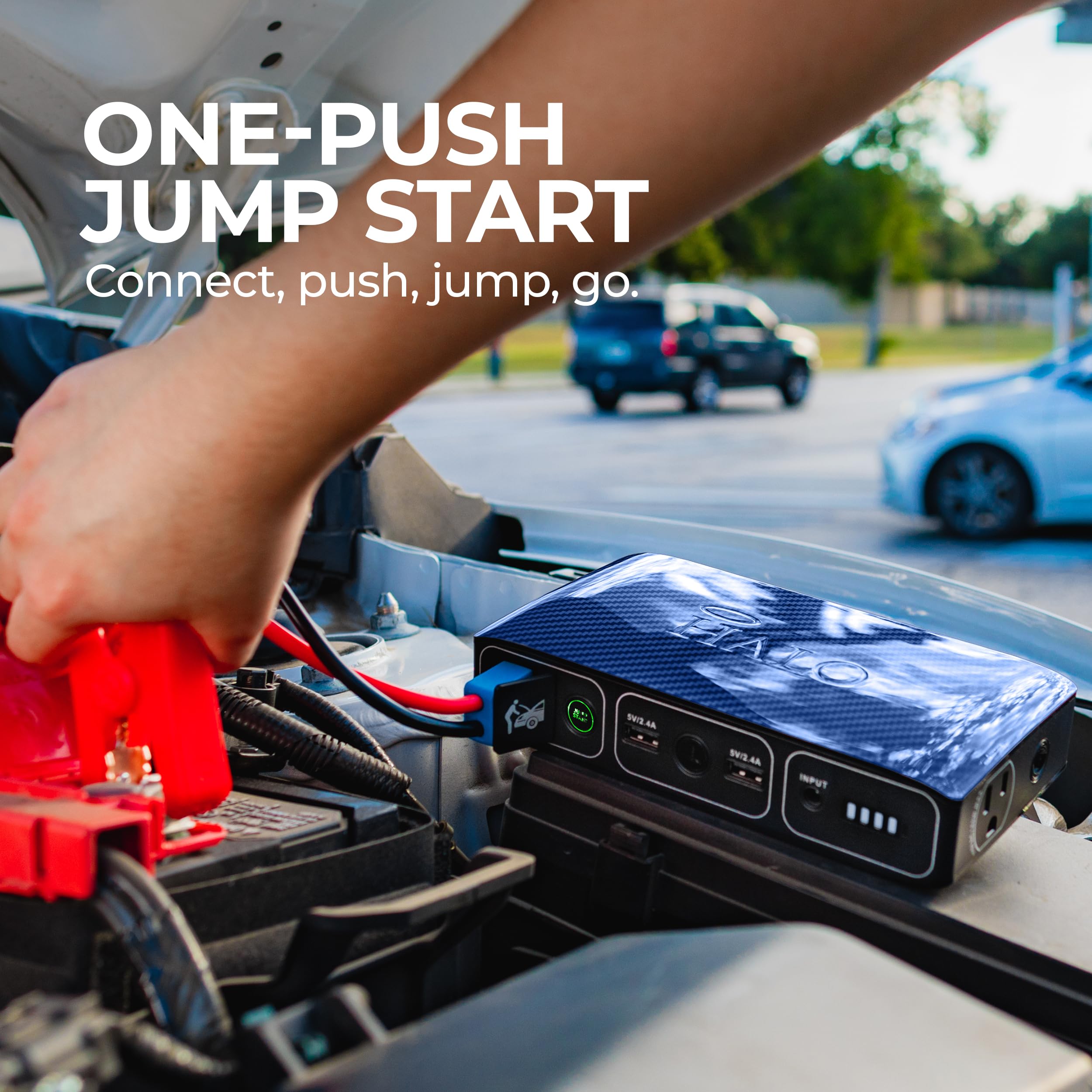 Foto 6 pulgar | Cargador Portátil Para Coche Jump Starter Halo Bolt Acdc 58830 - Venta Internacional.
