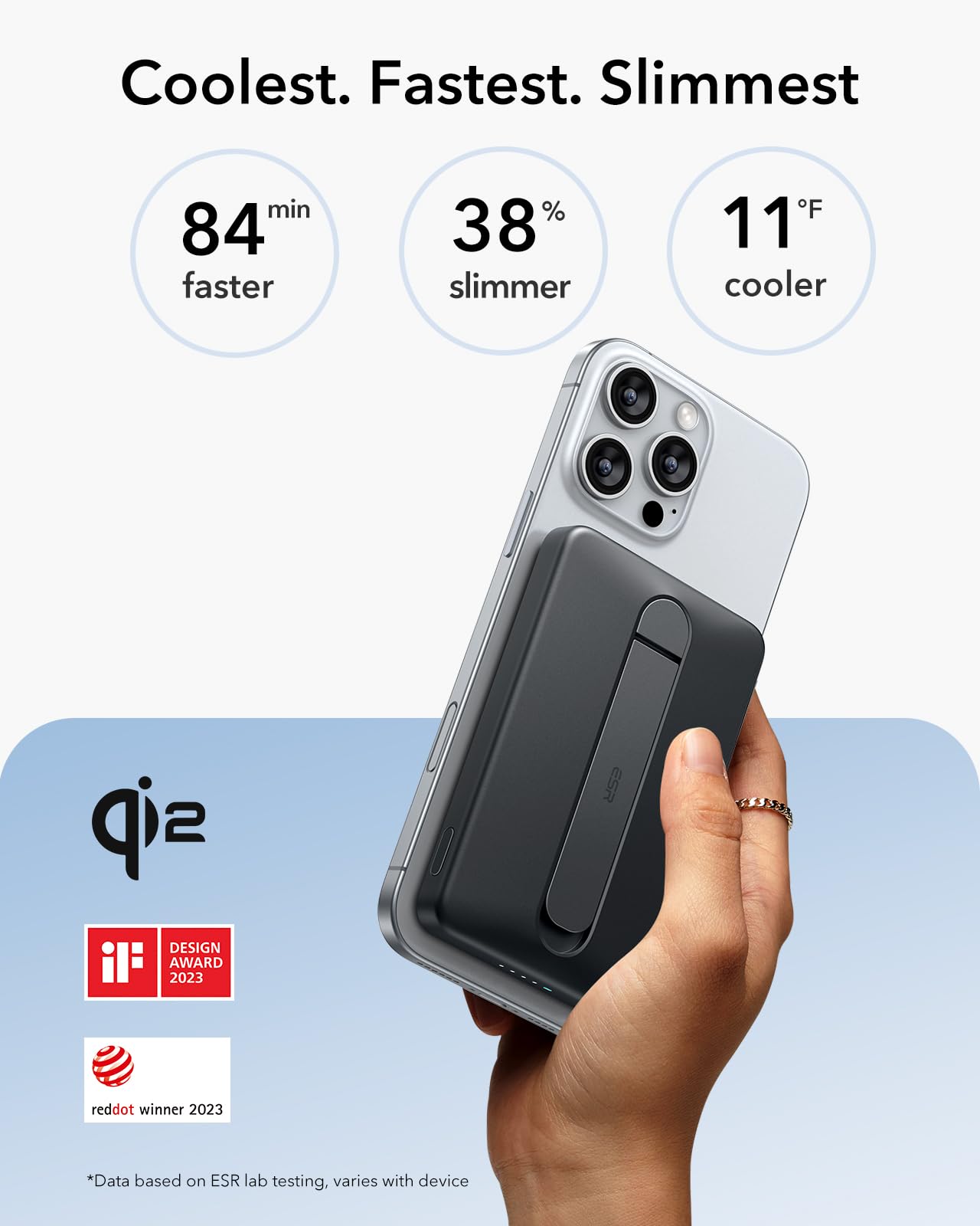 Foto 2 | Paquete De Baterías Magsafe Con Certificación Esr Qi2 De 5000 Mah Para Iphone - Venta Internacional.