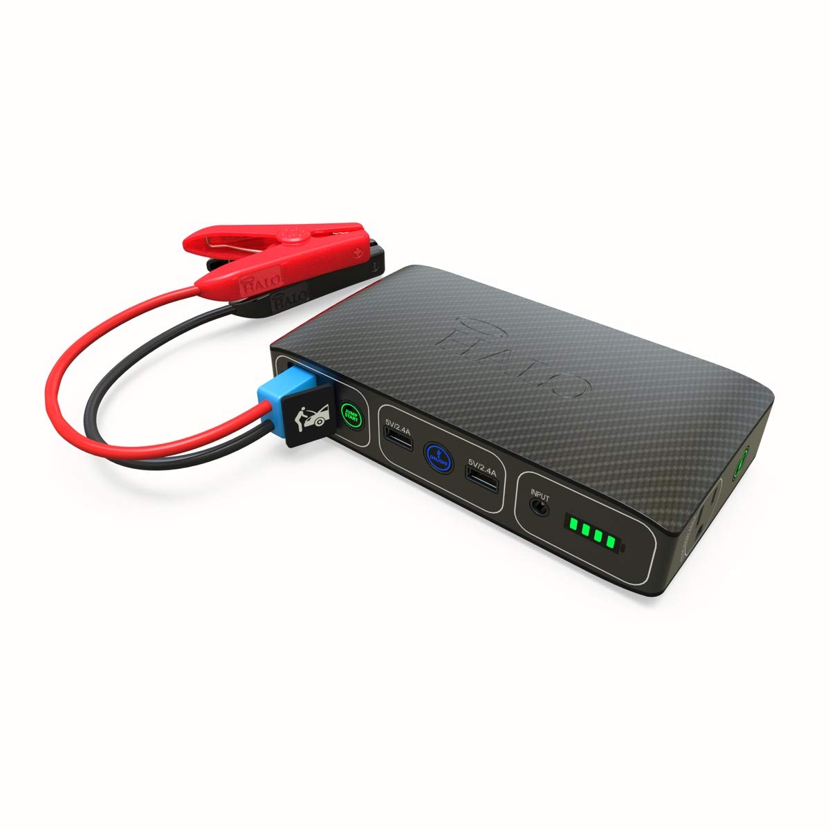 Foto 2 pulgar | Cargador Portátil Para Coche Jump Starter Halo Bolt 58830 Mah Negro - Venta Internacional.