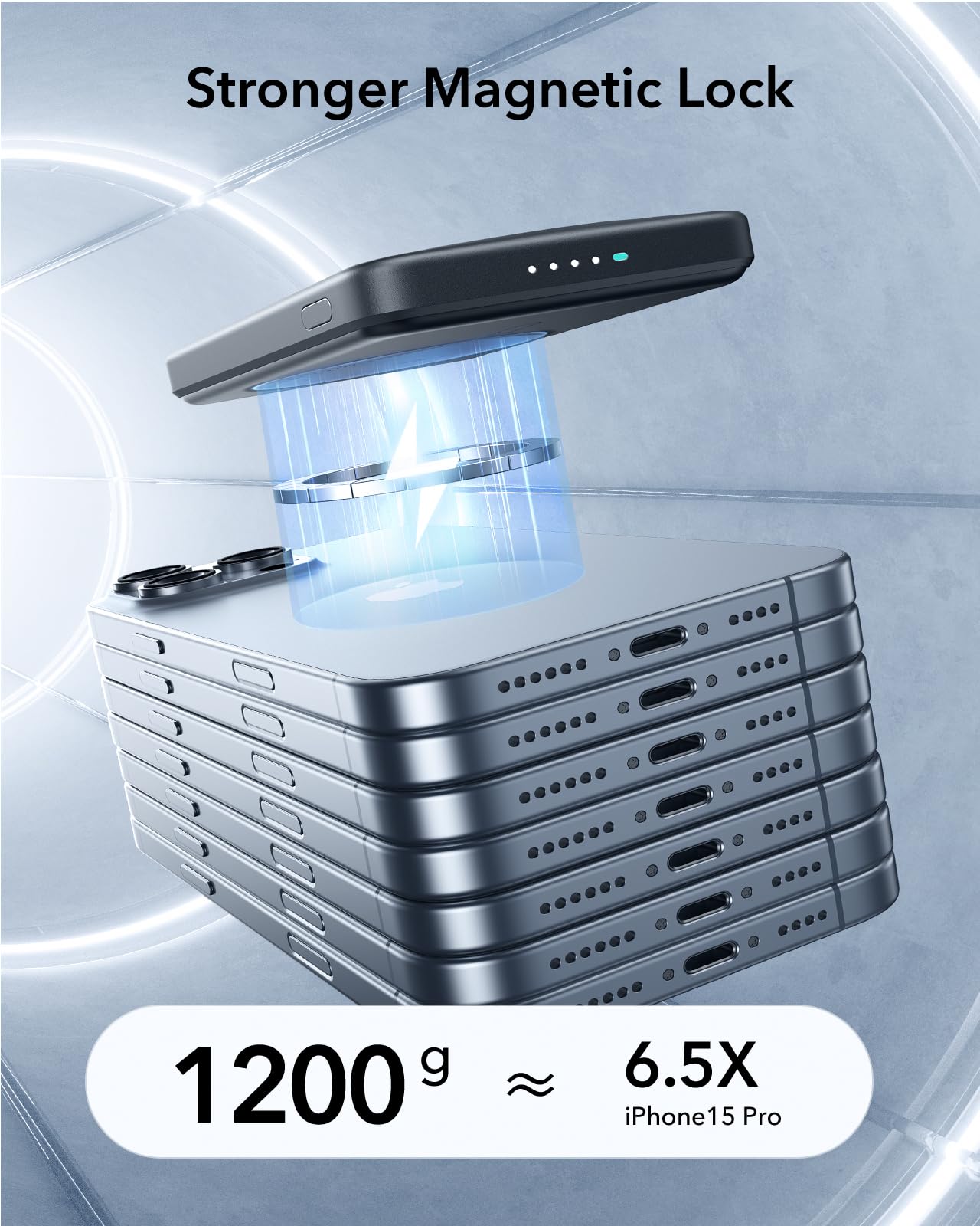 Foto 6 pulgar | Paquete De Baterías Magsafe Esr De 10.000 Mah, 15 W, Carga Rápida, Negro - Venta Internacional.